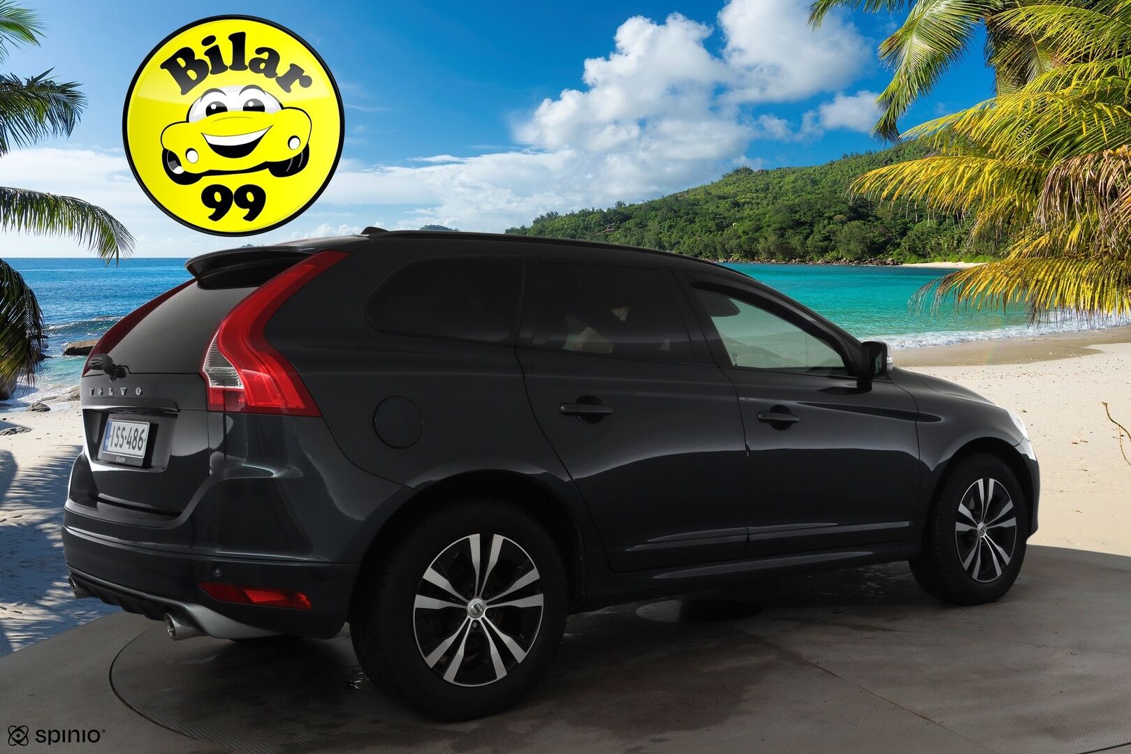 Volvo XC60 2017 D4 AWD Business R-Design aut * ACC / Webasto / Xenon / P.Tutka / Kaistavahti * - Kahdet renkaat aluvanteilla