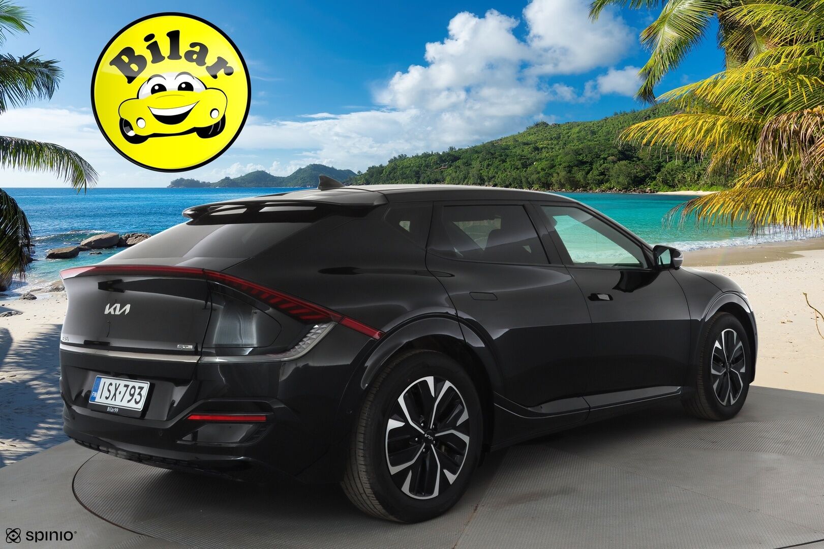 Kia EV6 2022 GT-Line AWD 77 kWh 325 hv - | ACC | ILP | HUD | Meridian | 360° | Ilm. Relax-penkit | Muistipenkki | Ambient | 2x renkaat aluvantein | 