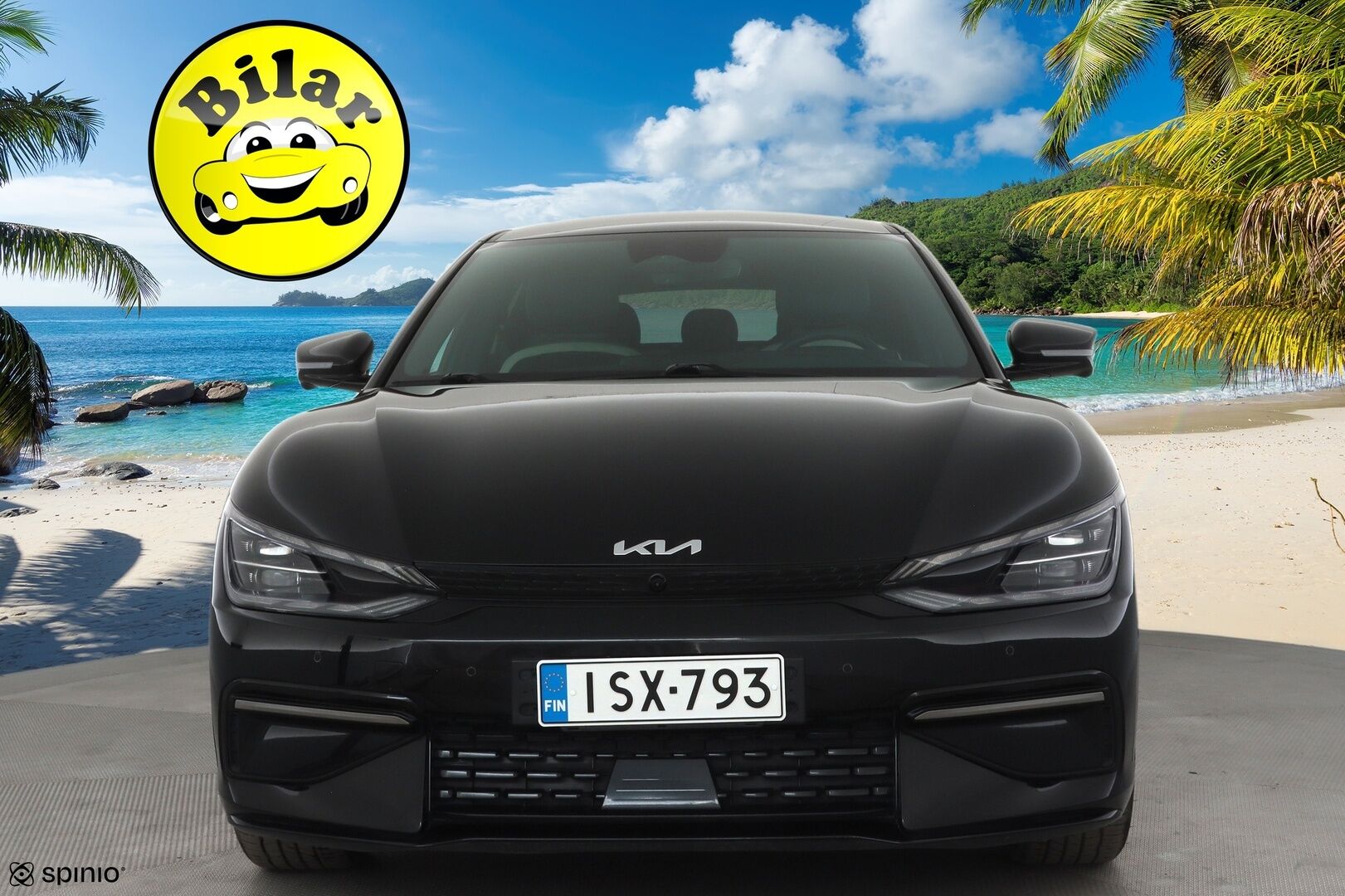 Kia EV6 2022 GT-Line AWD 77 kWh 325 hv - | ACC | ILP | HUD | Meridian | 360° | Ilm. Relax-penkit | Muistipenkki | Ambient | 2x renkaat aluvantein | 