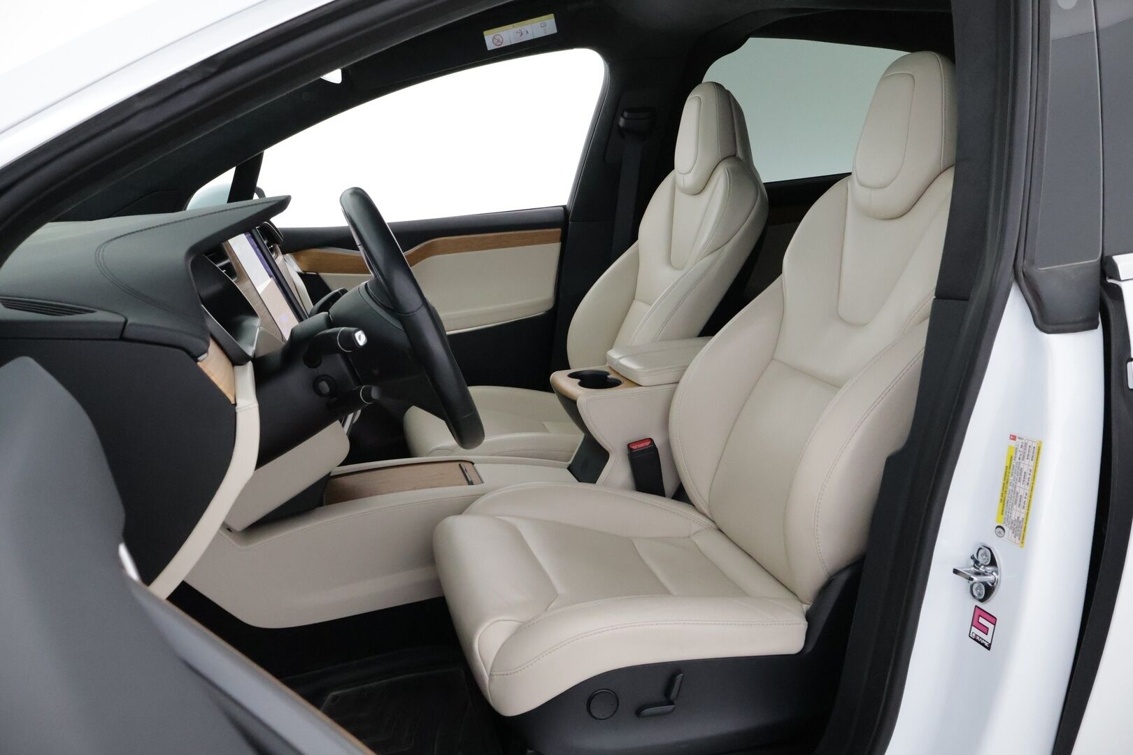 Tesla Model X 2019 Long Range AWD - Vetokoukku | Vaalea Nahkasisusta | Premium Audio | Lasikatto | 2x Renkaat Aluvantein