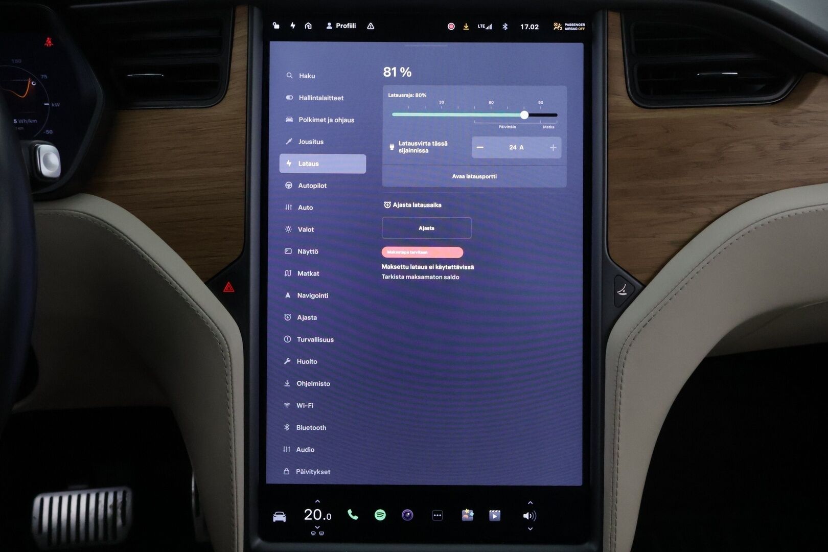 Tesla Model X 2019 Long Range AWD - Vetokoukku | Vaalea Nahkasisusta | Premium Audio | Lasikatto | 2x Renkaat Aluvantein