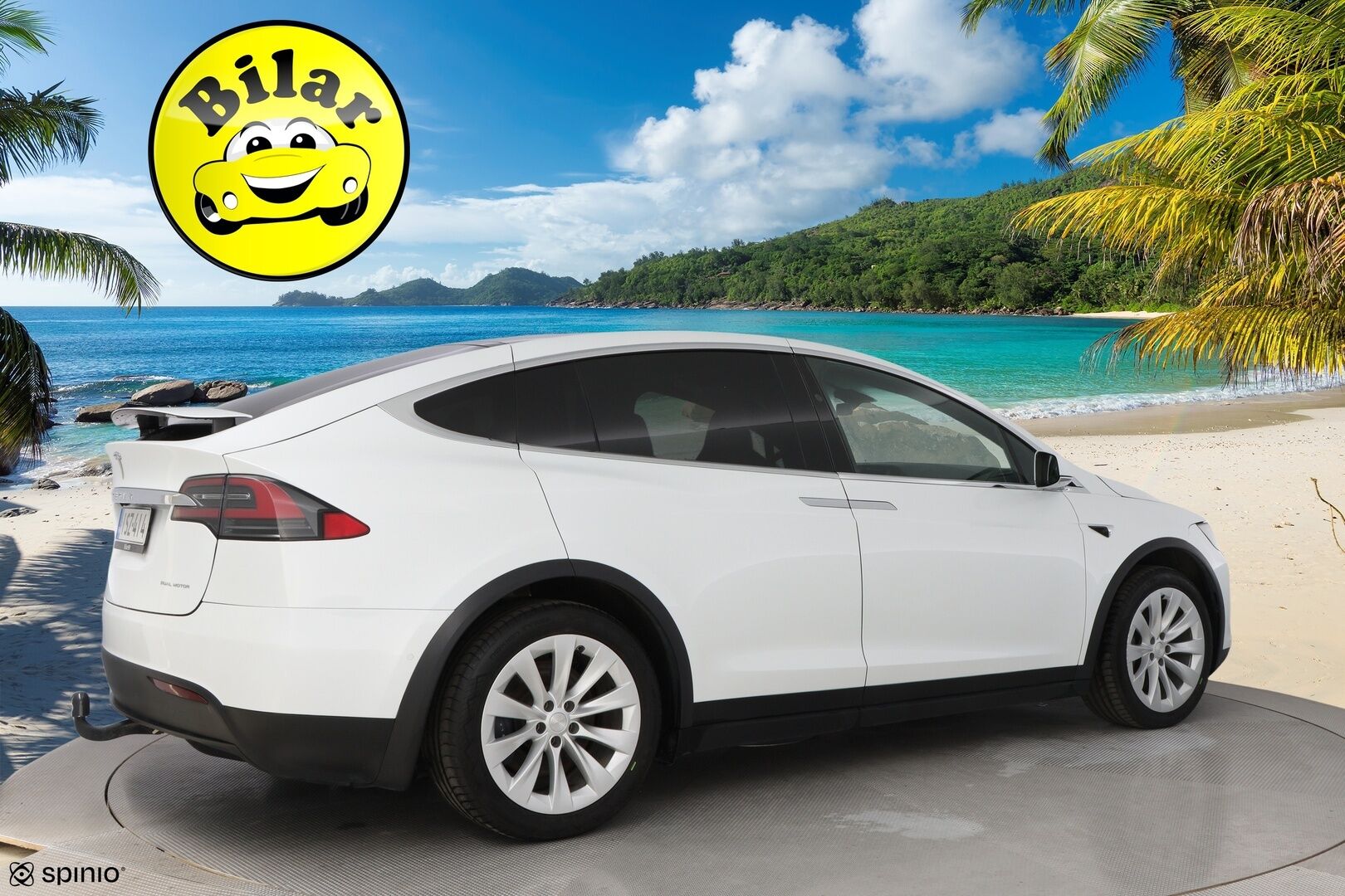 Tesla Model X 2019 Long Range AWD - Vetokoukku | Vaalea Nahkasisusta | Premium Audio | Lasikatto | 2x Renkaat Aluvantein