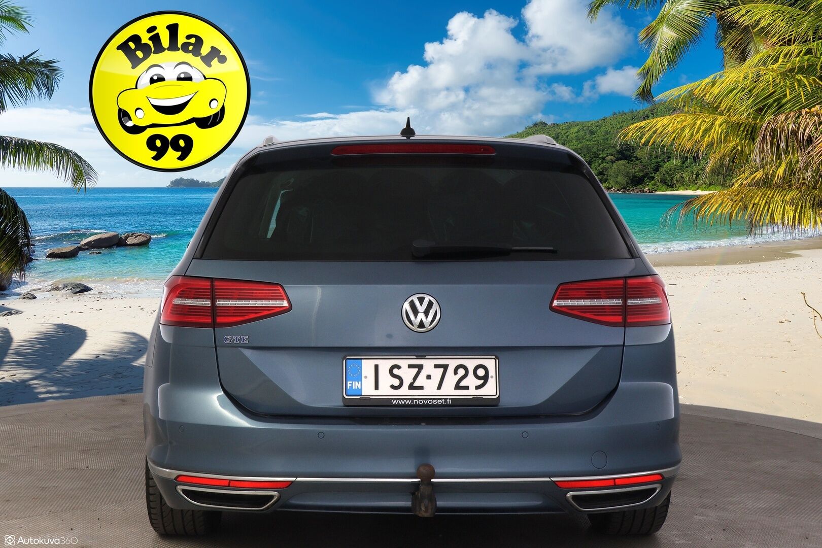 VOLKSWAGEN PASSAT 2016 Variant GTE Plug-In Hybrid 160 kW (218 hv) DSG-automaatti * Webasto / Adapt. vak / P. kamera / Sähkökoukku / P.tutkat / Sähköluukku / Ambient* - Korkeajännite akku vaihdettu 03/24! Jakopää tehty 11/23!