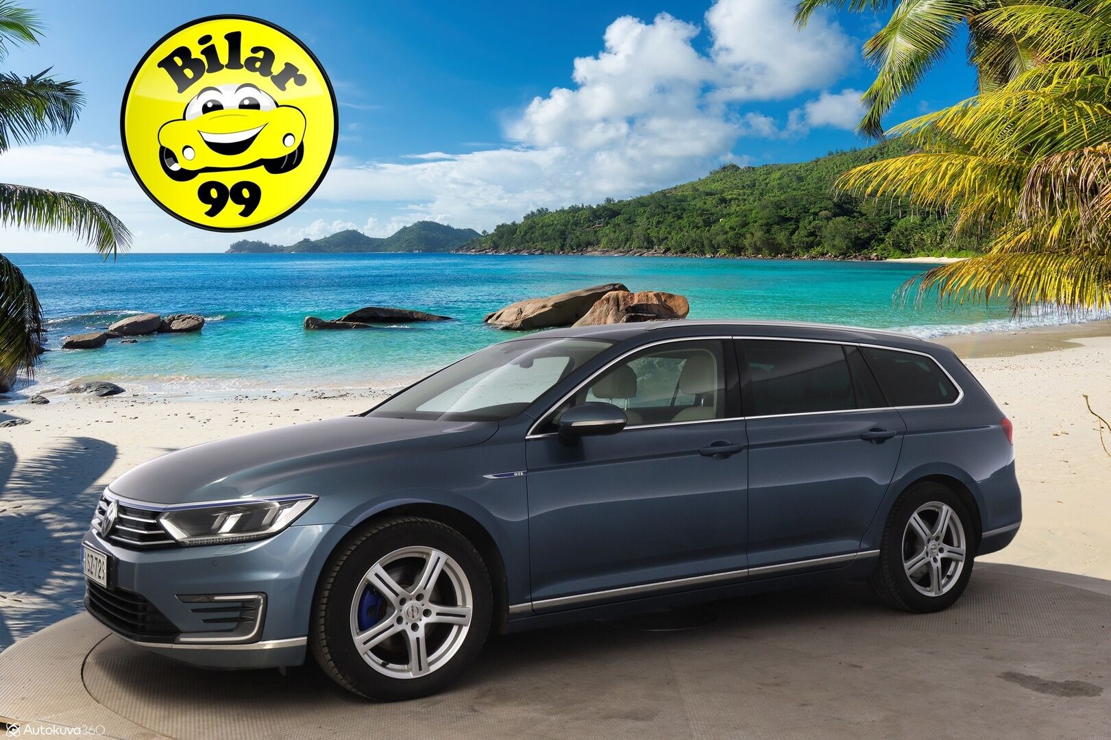 VOLKSWAGEN PASSAT 2016 Variant GTE Plug-In Hybrid 160 kW (218 hv) DSG-automaatti * Webasto / Adapt. vak / P. kamera / Sähkökoukku / P.tutkat / Sähköluukku / Ambient* - Korkeajännite akku vaihdettu 03/24! Jakopää tehty 11/23!