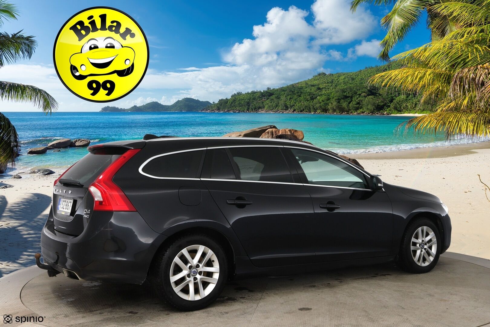 Volvo V60 2015 D4 AWD Summum / Nahkasisusta / Keyless / Muistipenkki / Koukku / Huoltokirja - YritysOutlet - Myydään vain yrityksille - 2x Renkaat vanteineen! Siisti! 