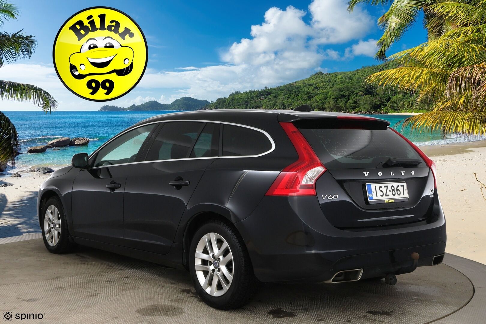 Volvo V60 2015 D4 AWD Summum / Nahkasisusta / Keyless / Muistipenkki / Koukku / Huoltokirja - YritysOutlet - Myydään vain yrityksille - 2x Renkaat vanteineen! Siisti! 