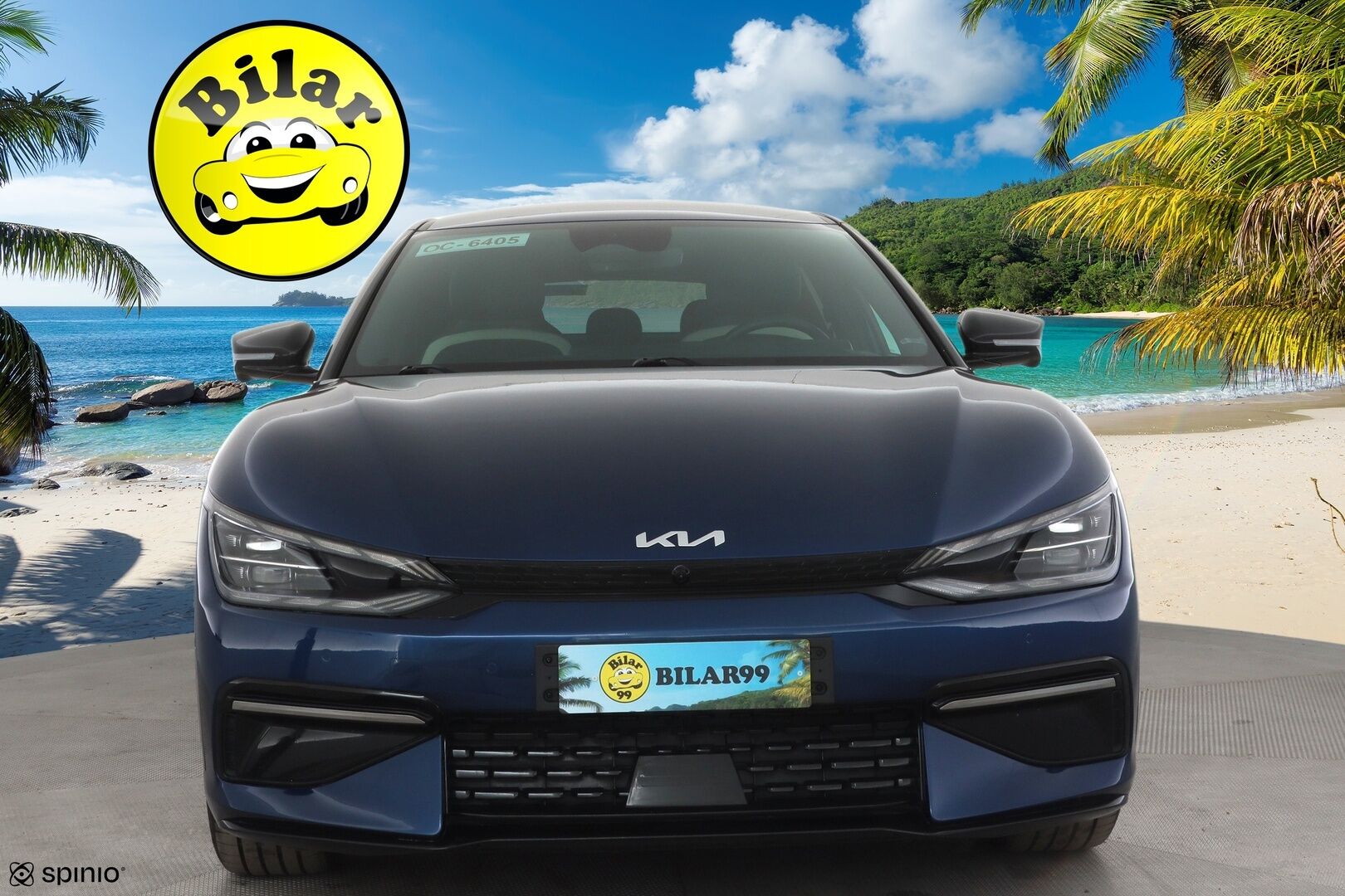 KIA EV6 2023 GT-Line AWD 77 kWh 325 hv - Koukku | Ilmastoidut penkit | ILP | Meridian | ACC | HUD | 360° | Muistipenkki | Nahka-alcantara | HDA | 2x renkaat aluin |