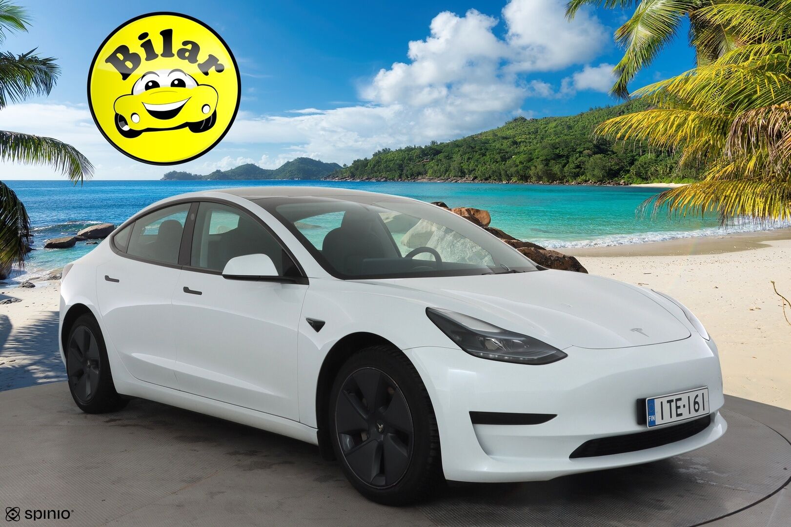Tesla Model 3 2023 RWD - | ACC | ILP | Matrix | Ryzen | Lasikatto | Sähkönahat | Muistipenkki | Premium kaiuttimet | P.kamera | Autosteer | 2x renkaat | ALV | 
