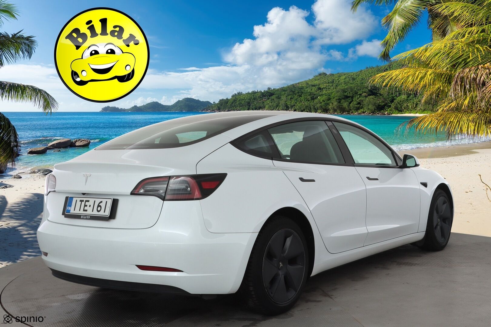 Tesla Model 3 2023 RWD - | ACC | ILP | Matrix | Ryzen | Lasikatto | Sähkönahat | Muistipenkki | Premium kaiuttimet | P.kamera | Autosteer | 2x renkaat | ALV | 