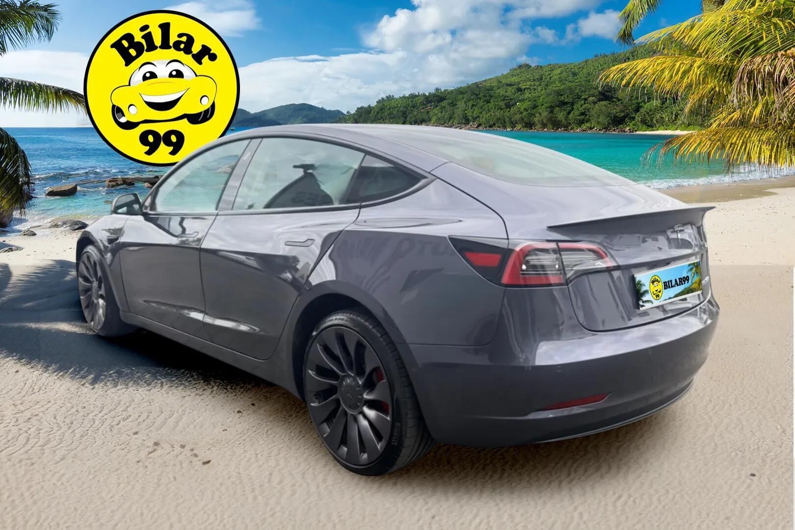 TESLA MODEL 3 2022 Performance - | ACC | ILP | Matrix | Lasikatto | Premium Audio | Track Mode | Sähkönahat | Muistipenkki | P.kamera | Autosteer | 2x renkaat aluin | 