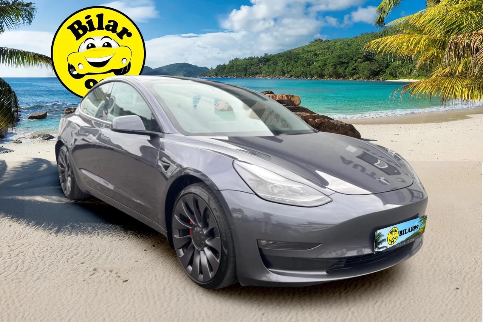 TESLA MODEL 3 2022 Performance - | ACC | ILP | Matrix | Lasikatto | Premium Audio | Track Mode | Sähkönahat | Muistipenkki | P.kamera | Autosteer | 2x renkaat aluin | 