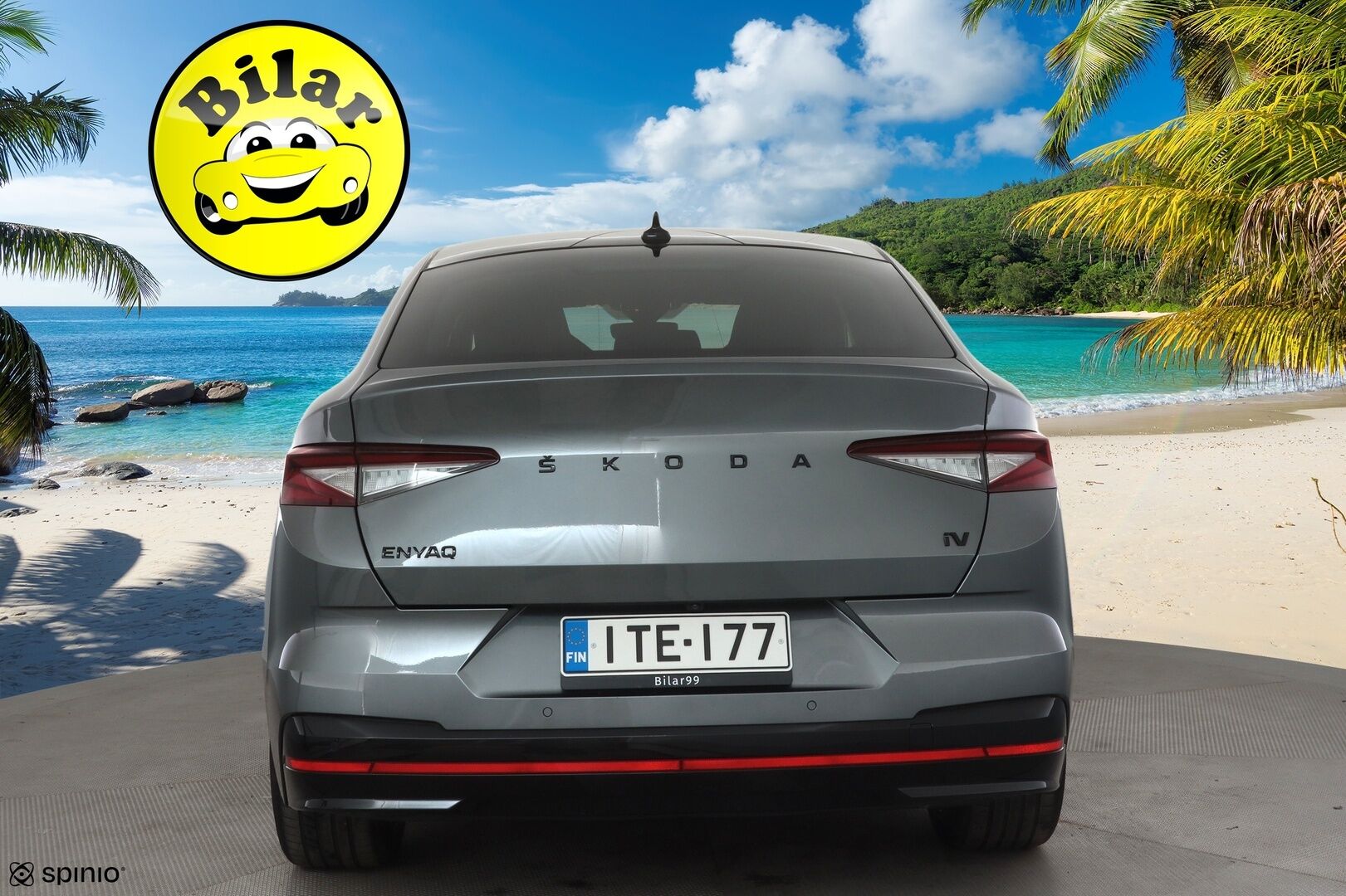 SKODA ENYAQ 2023 RS 220kW - | ACC | ILP | Koukku | Canton | HUD | Lasikatto | Matrix-LED | Muistipenkki | P.Kamera | Keyless | Apple&Android | Merkkihuollettu | Kahdet Renkaat |