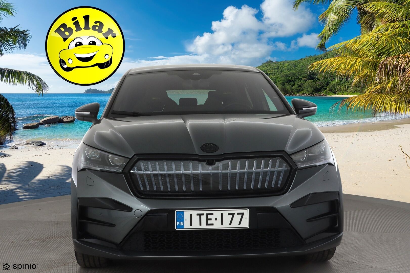 SKODA ENYAQ 2023 RS 220kW - | ACC | ILP | Koukku | Canton | HUD | Lasikatto | Matrix-LED | Muistipenkki | P.Kamera | Keyless | Apple&Android | Merkkihuollettu | Kahdet Renkaat |
