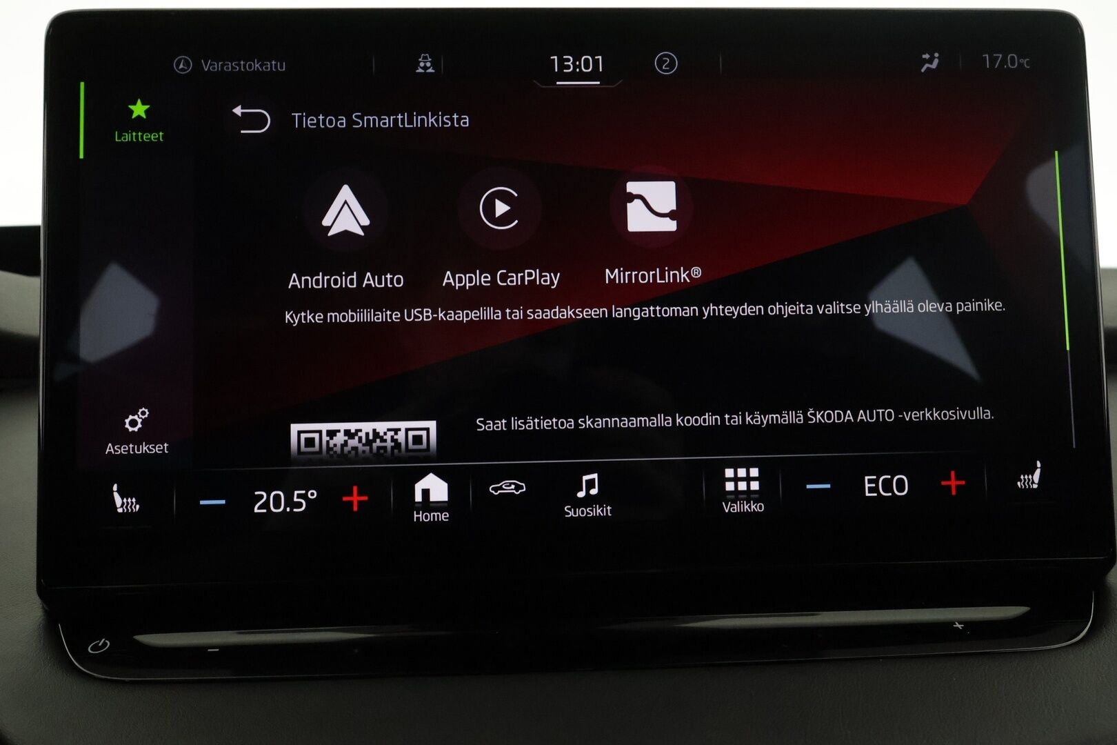Skoda Enyaq 2022 Coupe 80x 4x4 RS iV - | ACC | ÌLP | Koukku | Canton | Matrix-LED | Hierova Muistipenkki | HUD | Lasikatto | Nahat | Keyless | Apple&Android | Merkkihuollettu |