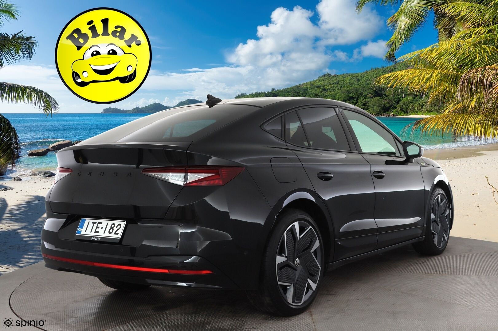 Skoda Enyaq 2022 Coupe 80x 4x4 RS iV - | ACC | ÌLP | Koukku | Canton | Matrix-LED | Hierova Muistipenkki | HUD | Lasikatto | Nahat | Keyless | Apple&Android | Merkkihuollettu |