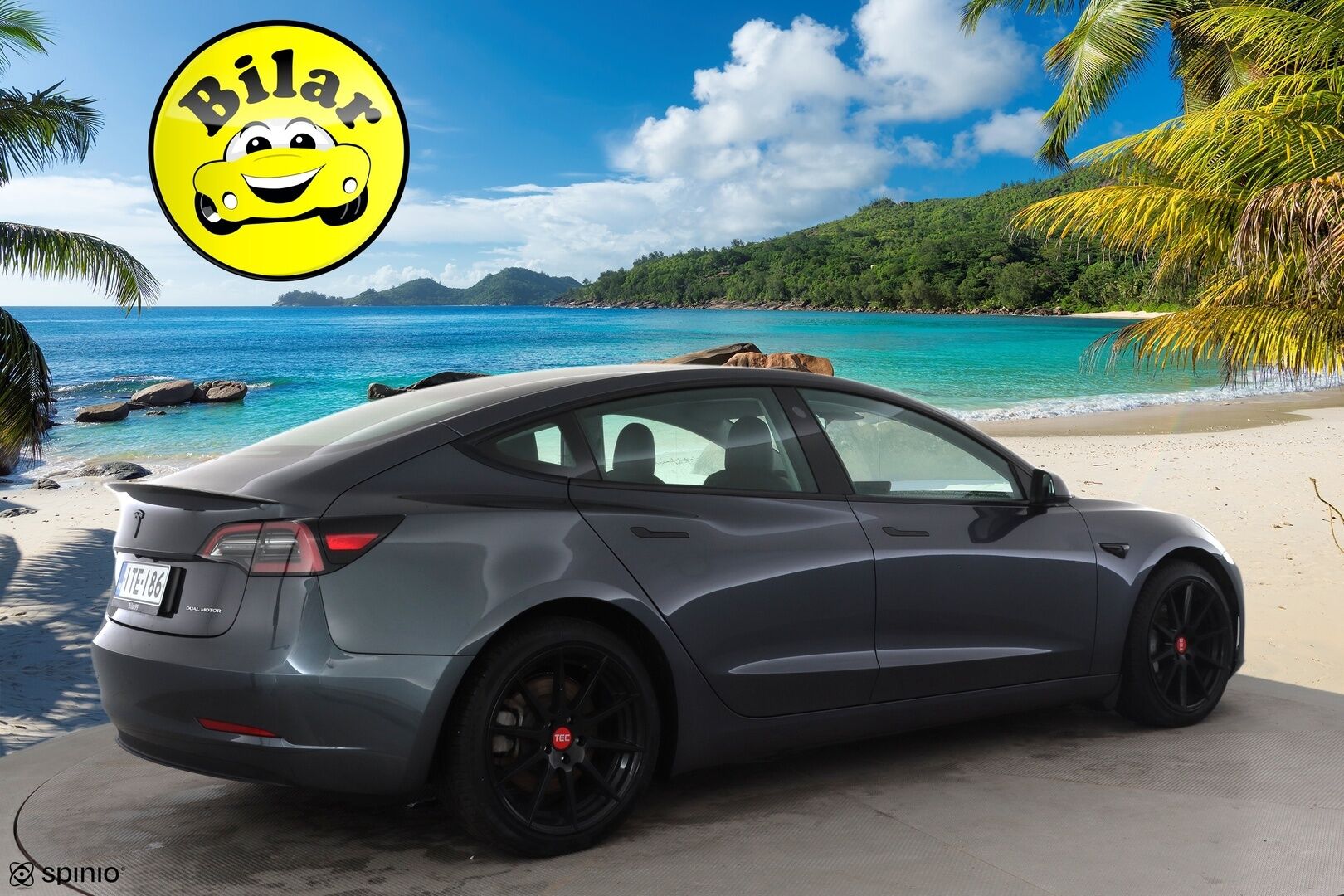 Tesla Model 3 2023 Long Range - | ACC | ILP | Ryzen | Matrix | Lasikatto | Premium Audio | Sähkönahat | Muistipenkki | P.kamera | Autosteer | Lämm. ratti | 2x renkaat aluin | 