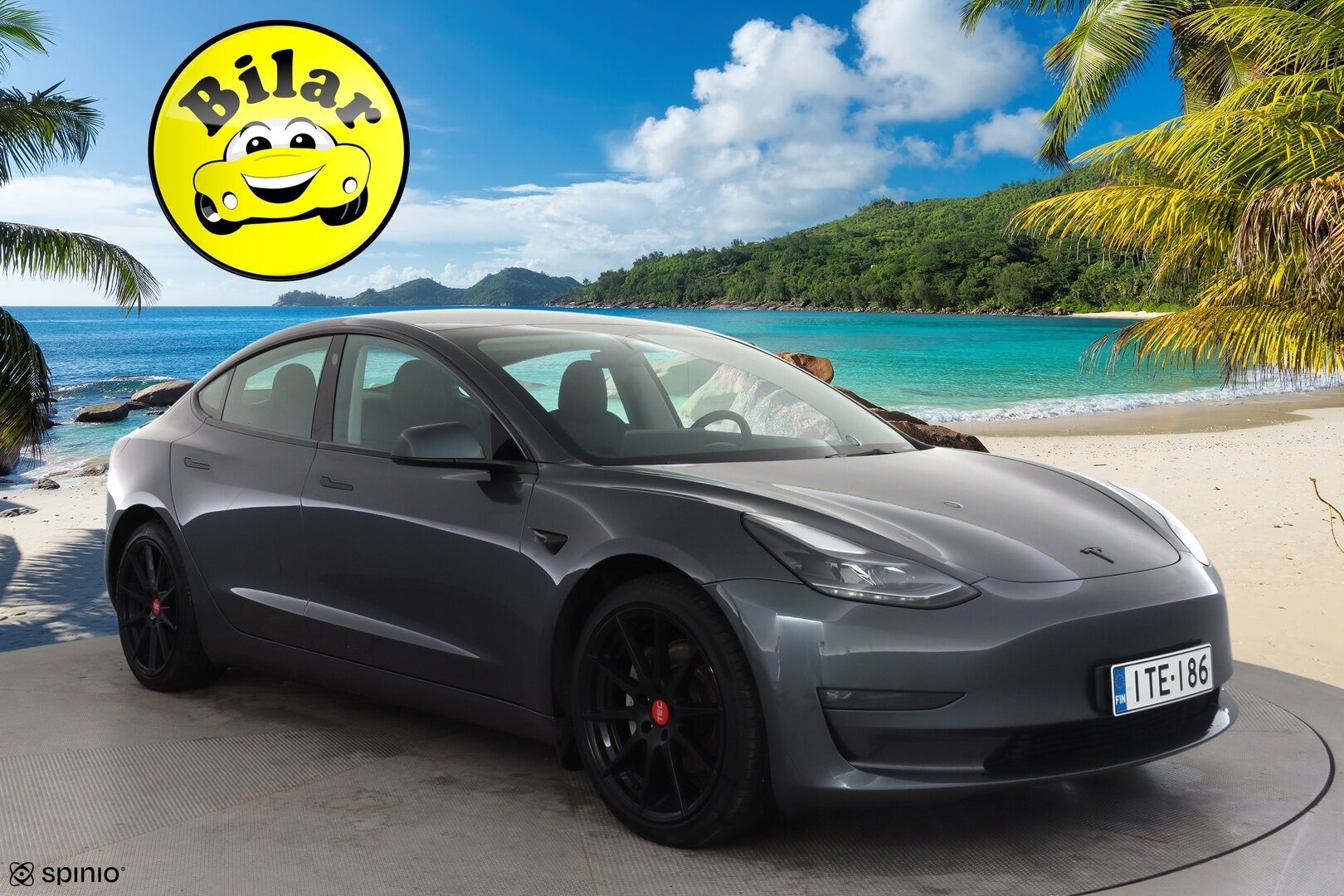 Tesla Model 3 2023 Long Range - | ACC | ILP | Ryzen | Matrix | Lasikatto | Premium Audio | Sähkönahat | Muistipenkki | P.kamera | Autosteer | Lämm. ratti | 2x renkaat aluin | 
