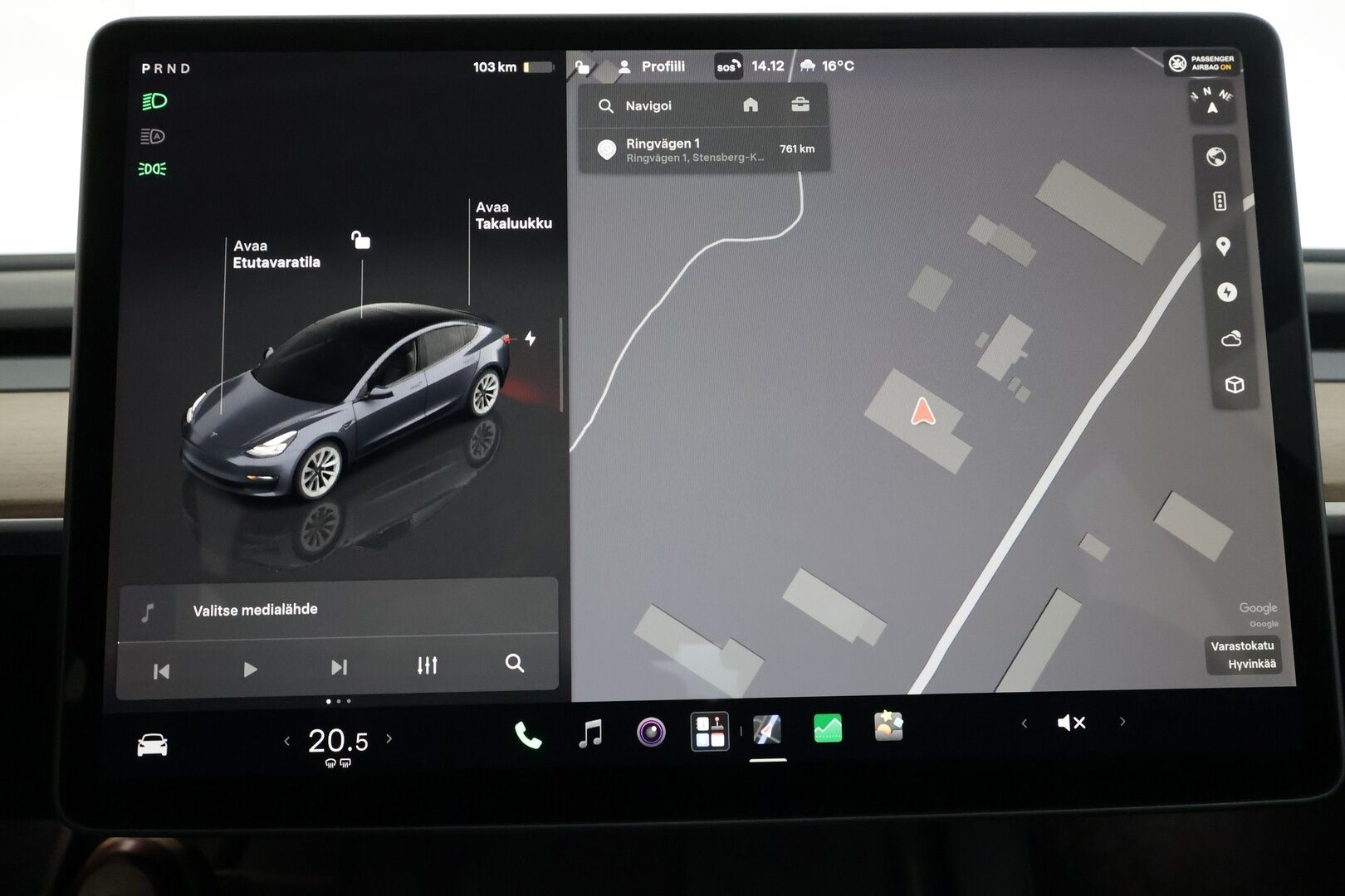 Tesla Model 3 2023 Long Range - | ACC | ILP | Ryzen | Matrix | Lasikatto | Premium Audio | Sähkönahat | Muistipenkki | P.kamera | Autosteer | Lämm. ratti | 2x renkaat aluin | 