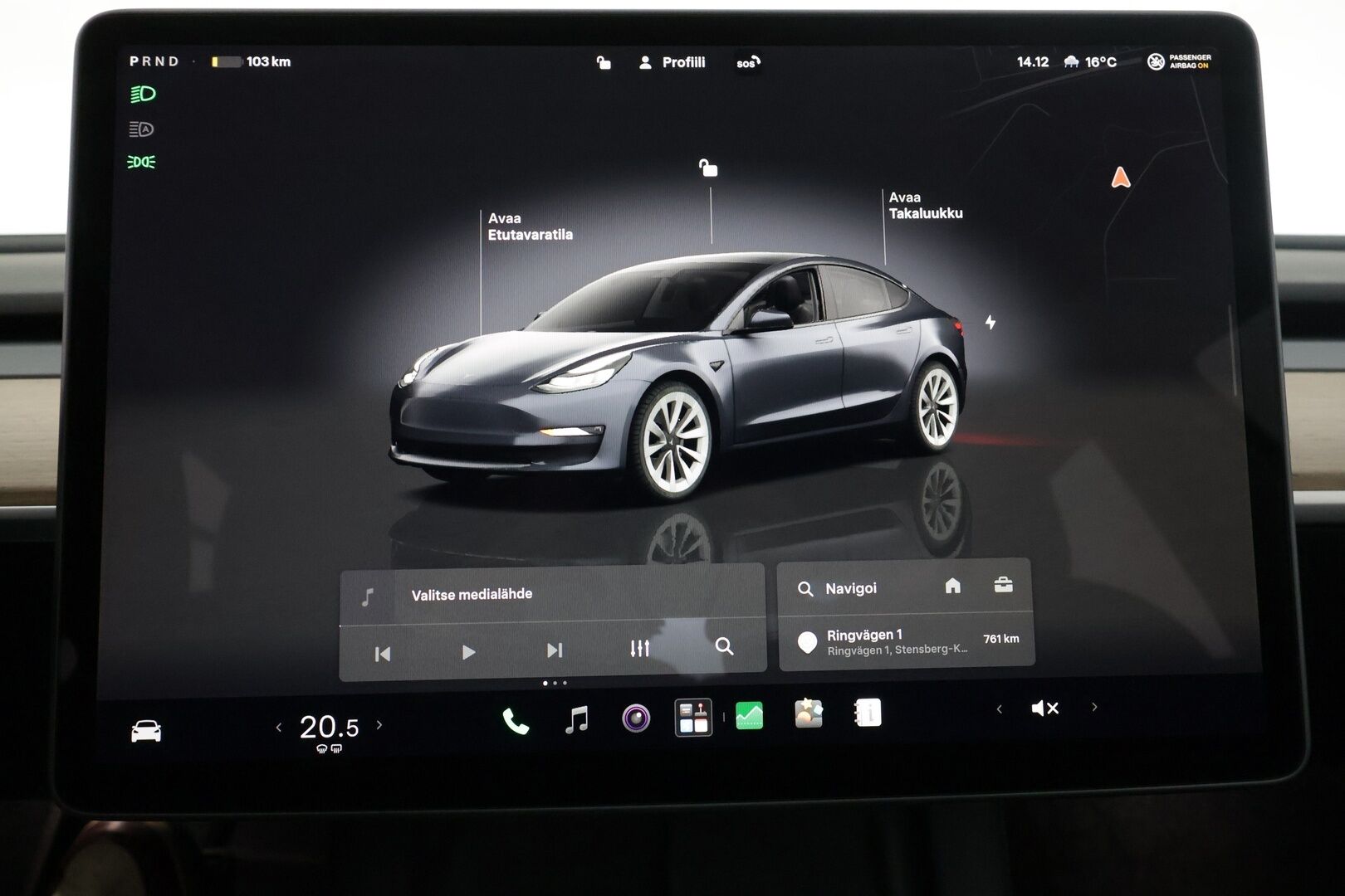 Tesla Model 3 2023 Long Range - | ACC | ILP | Ryzen | Matrix | Lasikatto | Premium Audio | Sähkönahat | Muistipenkki | P.kamera | Autosteer | Lämm. ratti | 2x renkaat aluin | 