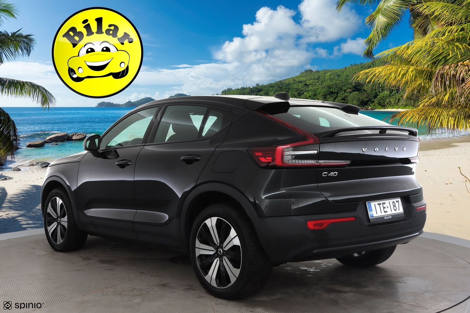 Volvo C40 2022 Recharge Twin Plus aut - | ACC | ILP | Lasikatto | Nahka-alcantara | Sporttipenkit | P.kamera | Keyless | BLIS | Pilot Assist | Digimittari | LED | Merkkihuollot | 