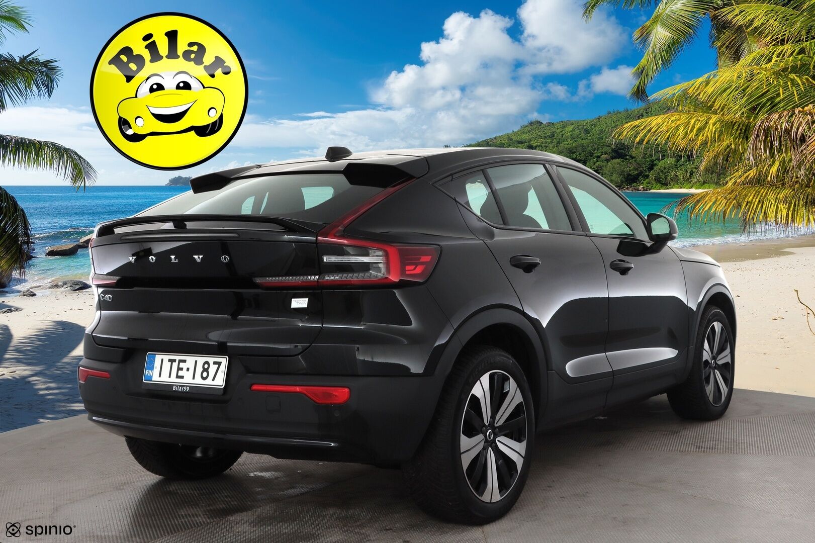 Volvo C40 2022 Recharge Twin Plus aut - | ACC | ILP | Lasikatto | Nahka-alcantara | Sporttipenkit | P.kamera | Keyless | BLIS | Pilot Assist | Digimittari | LED | Merkkihuollot | 
