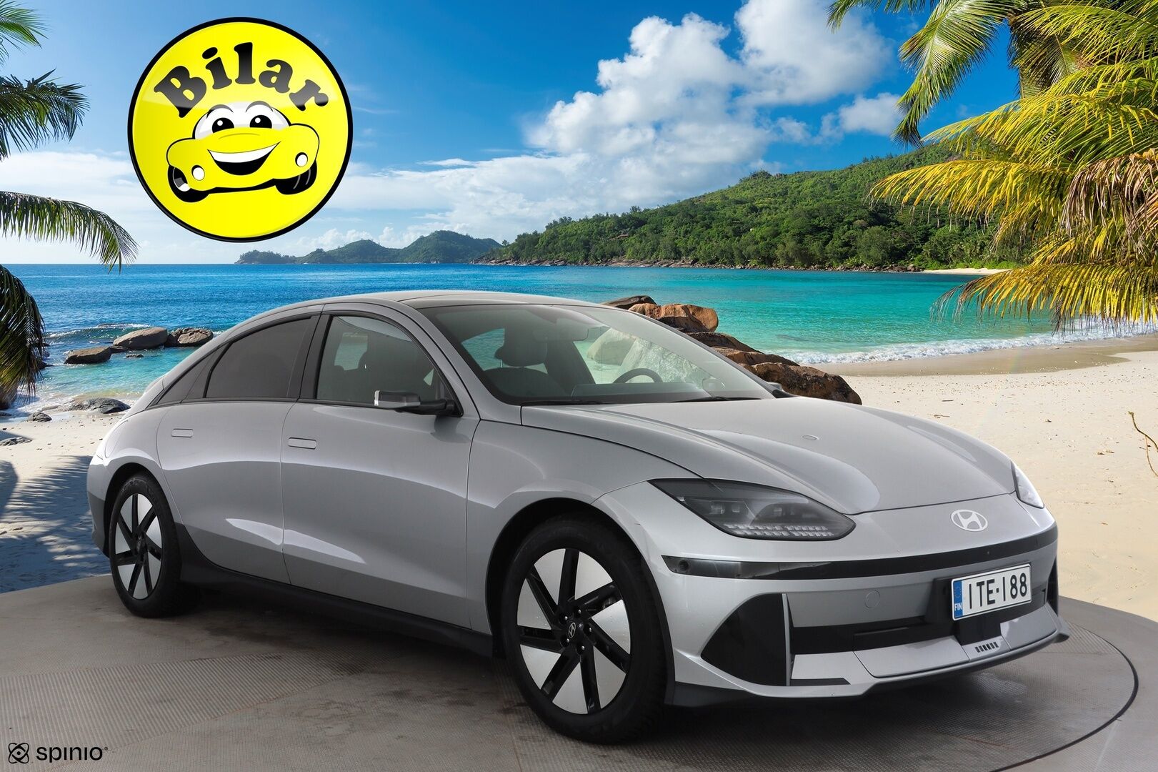 Hyundai IONIQ 6 2025 77 kWh 325 hv AWD Ultimate - | ACC | ILP | HUD | 360° | Ilm. relax nahat | BOSE | Matrix | Kattoluukku | Muistipenkki | Kamerapeilit | V2L | Lämm. ratti | HDA | BSM | Ambient |
