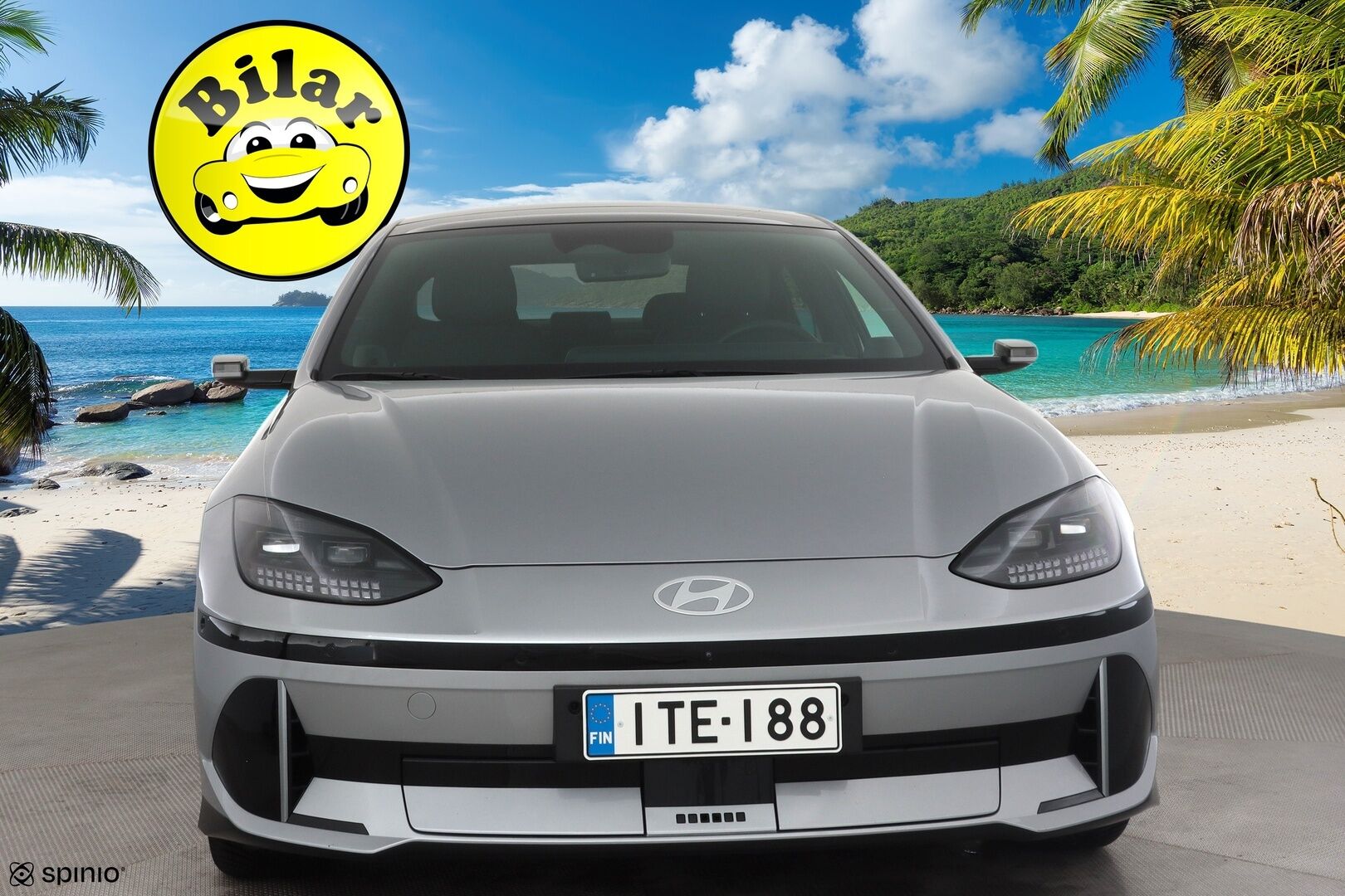 Hyundai IONIQ 6 2025 77 kWh 325 hv AWD Ultimate - | ACC | ILP | HUD | 360° | Ilm. relax nahat | BOSE | Matrix | Kattoluukku | Muistipenkki | Kamerapeilit | V2L | Lämm. ratti | HDA | BSM | Ambient |
