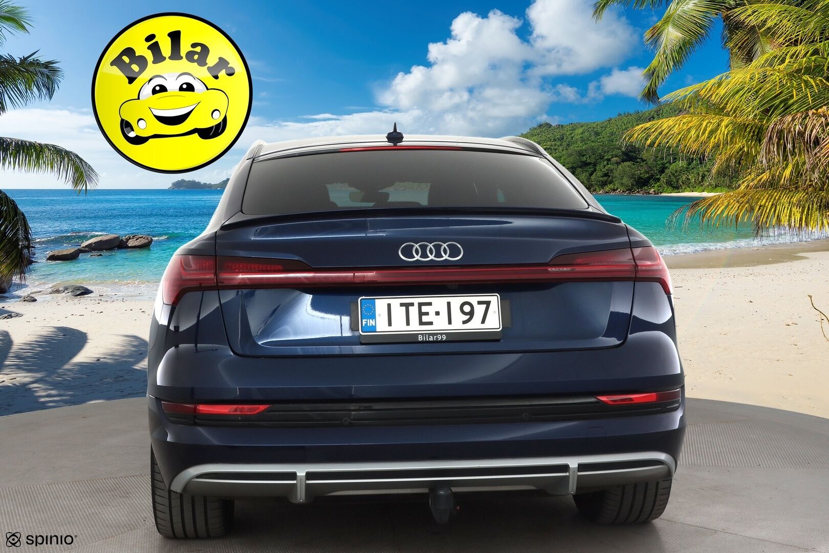 AUDI E-TRON 2021 Sportback 55 quattro S line - | ACC | ILP | Koukku | Matrix-LED | HUD | Ilma-Alusta | Panorama | Muistipenkki | Sporttinahat | Pimeänäköavustin | 360-Kamera | Merkkihuollettu |