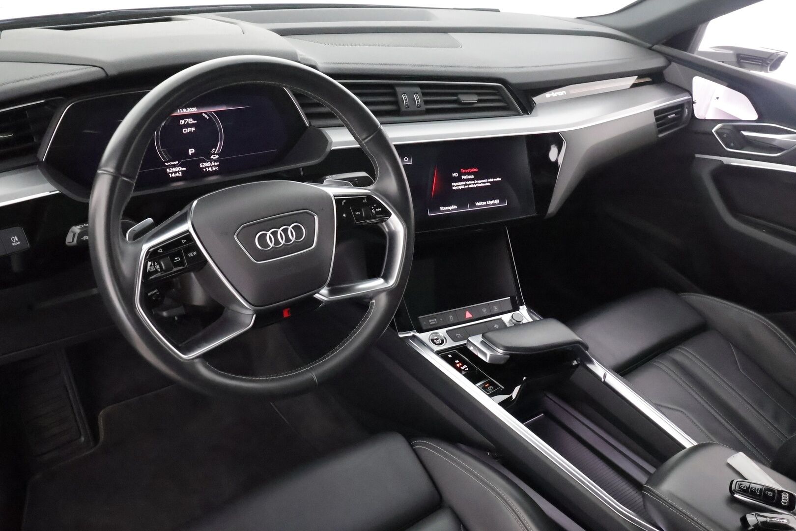 AUDI E-TRON 2021 Sportback 55 quattro S line - | ACC | ILP | Koukku | Matrix-LED | HUD | Ilma-Alusta | Panorama | Muistipenkki | Sporttinahat | Pimeänäköavustin | 360-Kamera | Merkkihuollettu |