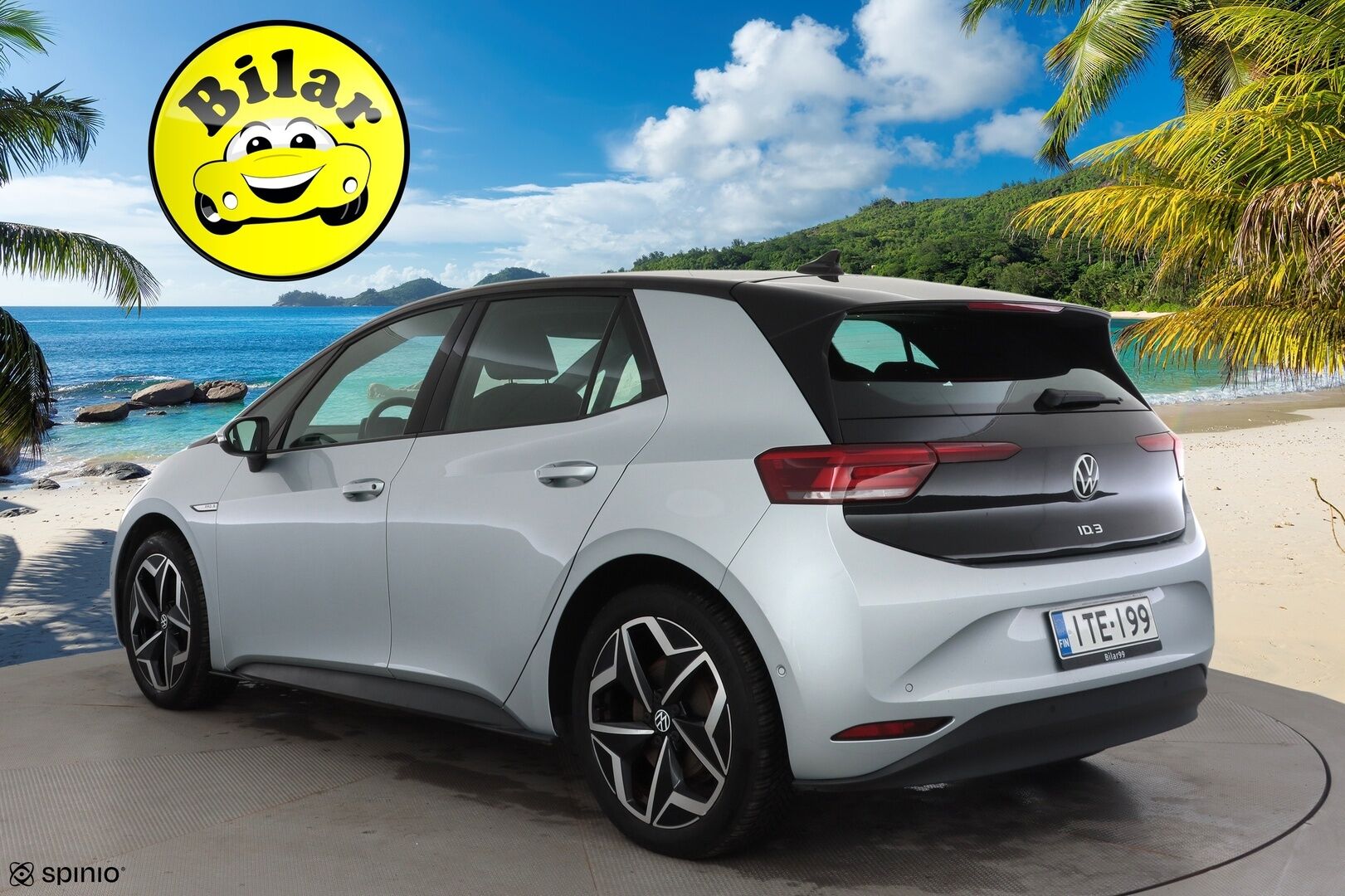 Volkswagen ID.3 2022 Pro S Business 150 kW, akku 77 kWh, 5-p - | ACC | ILP | 5-paikkainen | Nahka-alcantara | P.kamera ja tutkat | Keyless | Lane Assist | Ambient Light | Lämm. ratti | 2x kaapelit | 