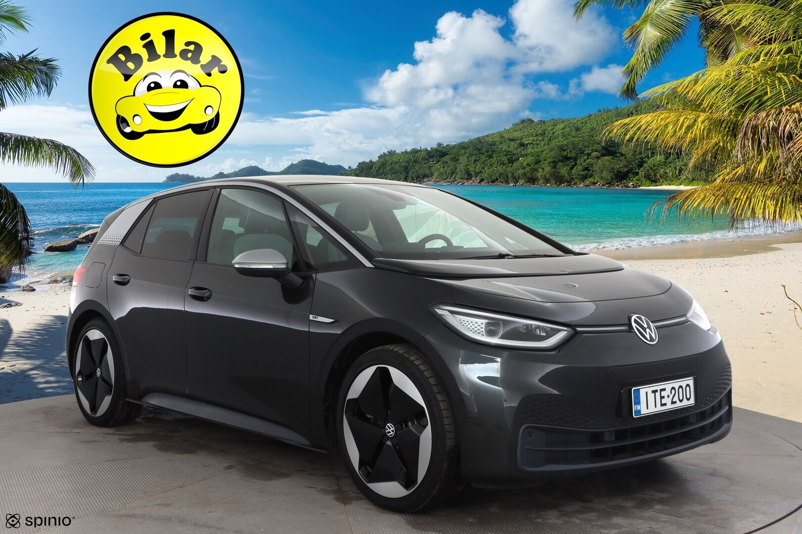 Volkswagen ID.3 2020 1ST Max 150 kW, akku 58 kWh 5-p - | ACC | ILP | Matrix-LED | Lasikatto | HUD | P.Kamera | Hierovat ergoactive Sporttipenkit | Ratinlämmitys | Kahdet Renkaat | Merkkihuollettu |
