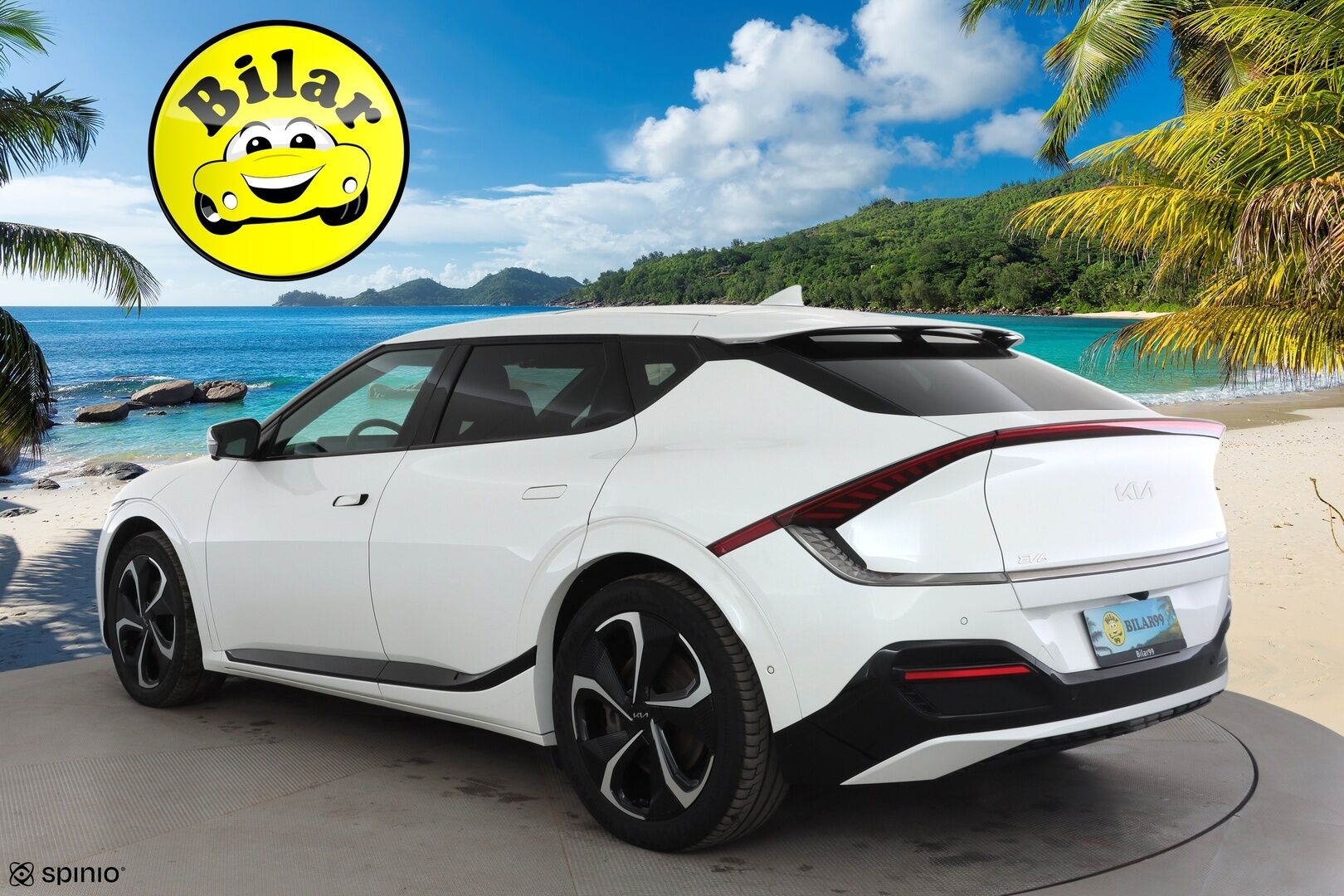 KIA EV6 2022 GT-Line AWD 77 kWh 325 hv - | ACC | ILP | HUD | 360° | Meridian | Kattoluukku | Ilm. relax penkit | Muistipenkki | Keyless | HDA | BSM | CTA | Ambient light | Merkkihuollettu |