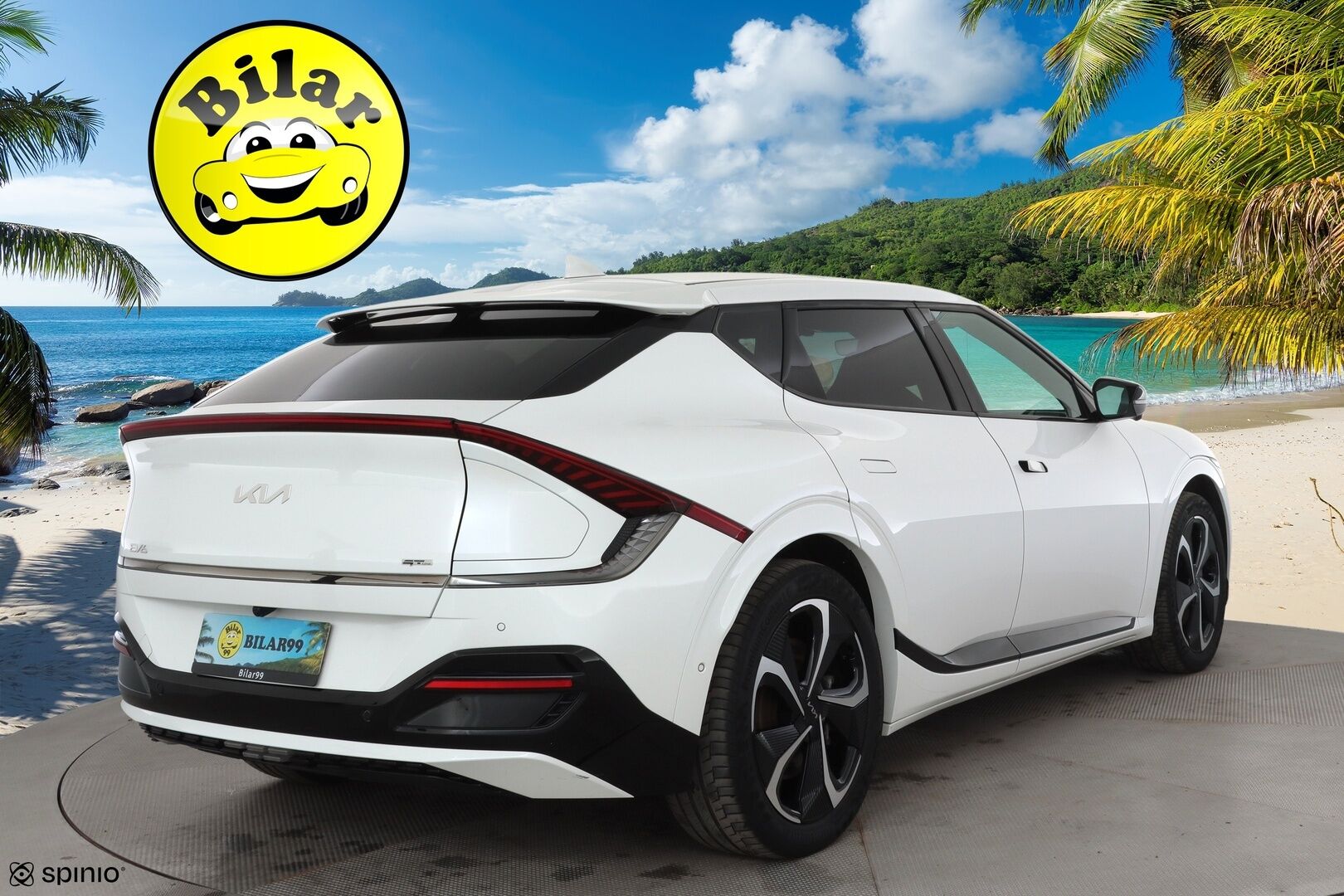 KIA EV6 2022 GT-Line AWD 77 kWh 325 hv - | ACC | ILP | HUD | 360° | Meridian | Kattoluukku | Ilm. relax penkit | Muistipenkki | Keyless | HDA | BSM | CTA | Ambient light | Merkkihuollettu |