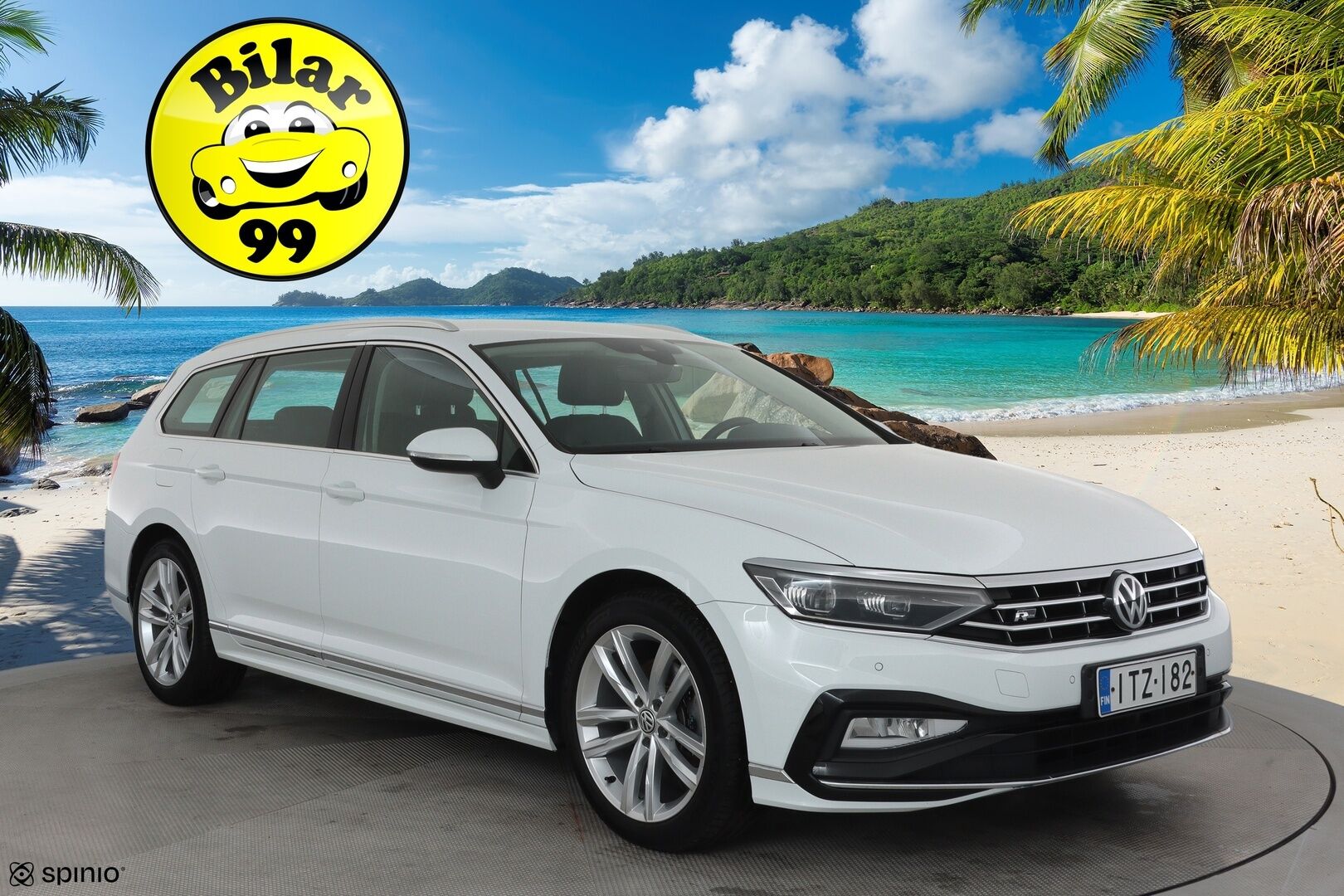 Volkswagen Passat 2020 Variant R-Line 2,0 TDI EVO SCR 110 kW DSG **Webasto / ACC / Matrix-LED / P.Tutkat / Kaistavahti / Navi** - Suomi-auto / Kahdet Renkaat / Merkkihuollettu!