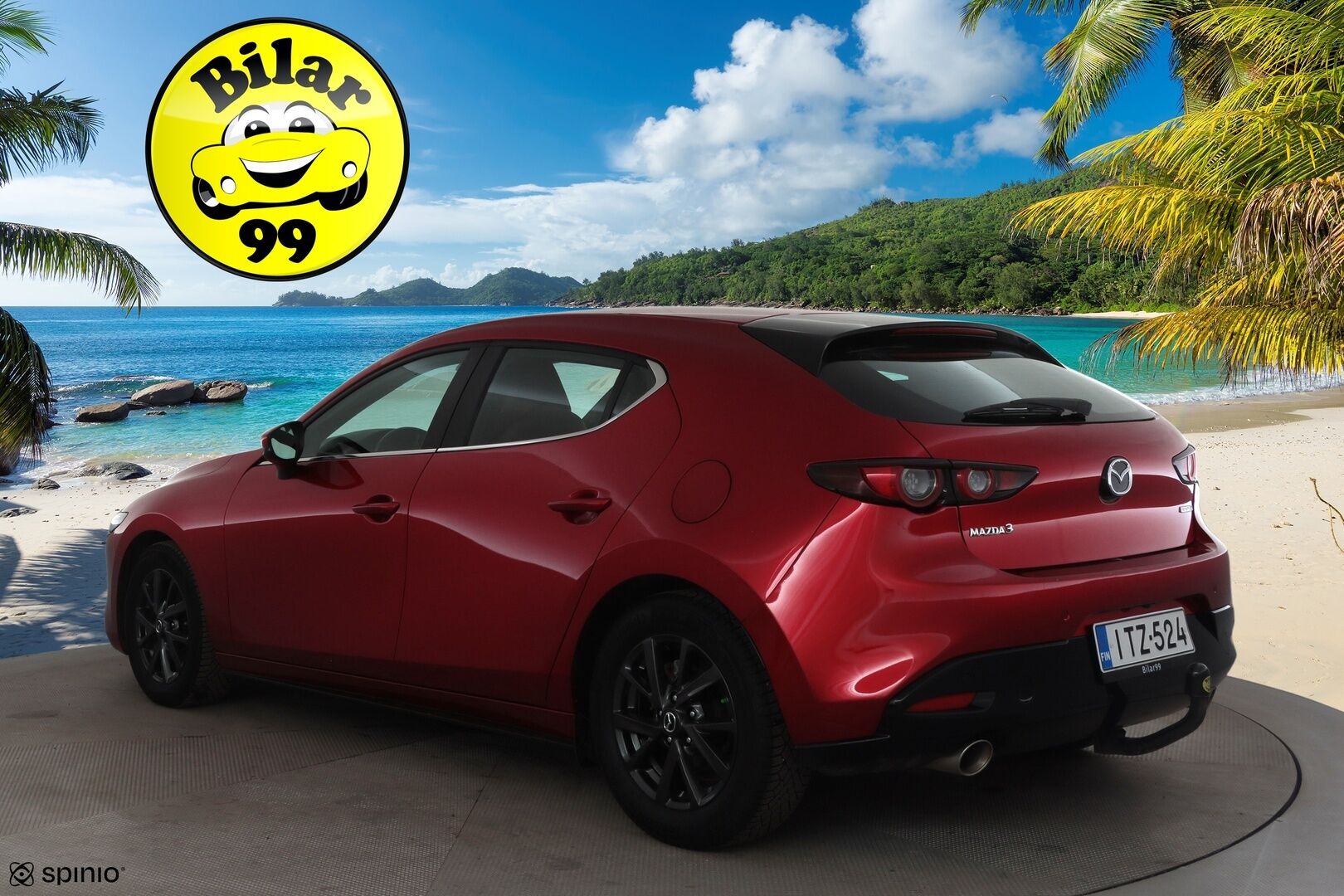 Mazda Mazda3 2020 Hatchback 2,0 (180hv) M Hybrid Skyactiv-X Elegance Business MT Red * ACC / HUD / P.kamera / Muistipenkki * - Bose / LED / Navi / 1.Om Suomi-auto / Kahdet renkaat aluvanteilla / Merkkihuollettu / Huippuvarusteet