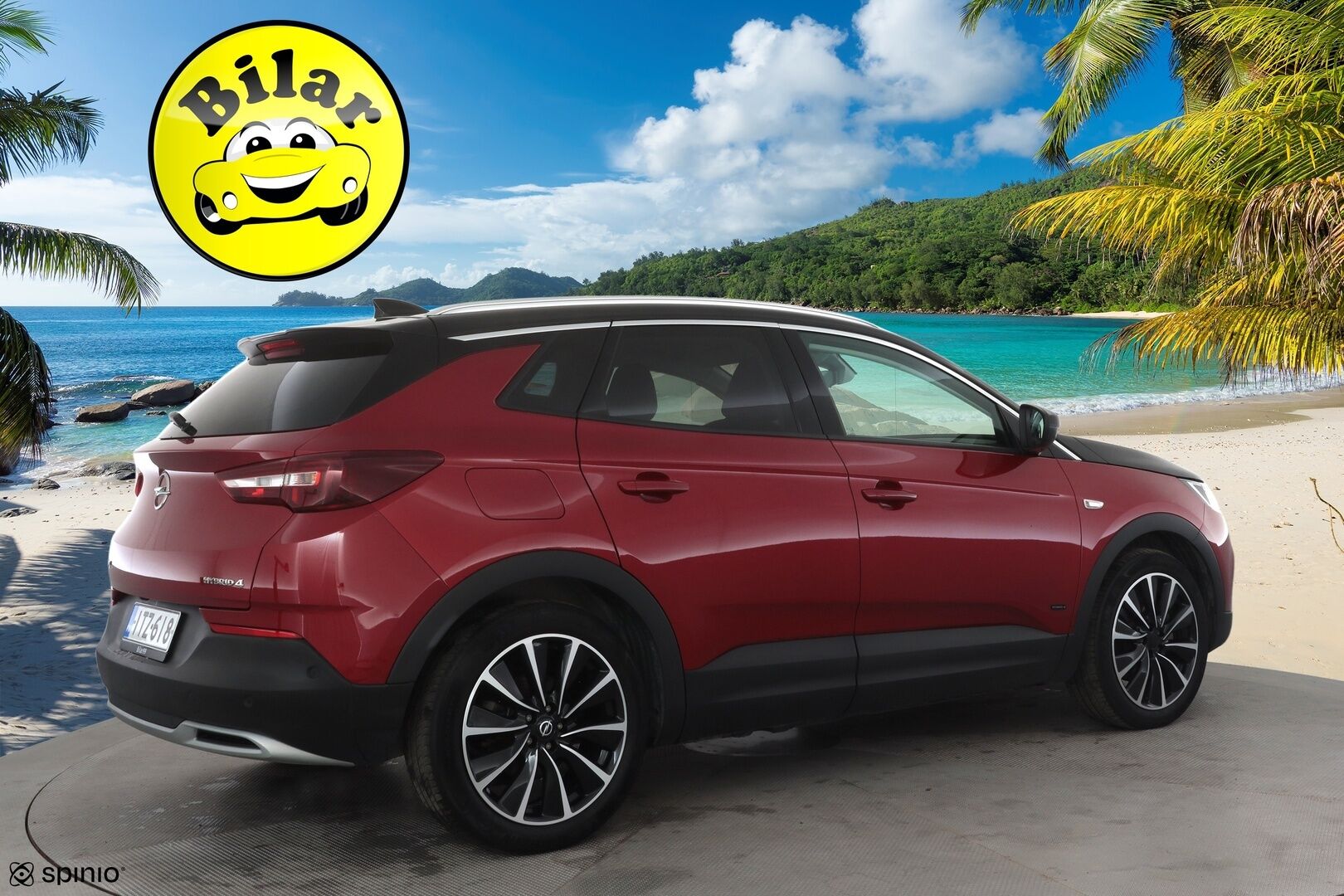 Opel Grandland X 2021 PHEV Executive 300 Turbo A8 AWD - | ACC | 360-Kamera | LED | Muistipenkki | Ilmastoidut Sporttinahat | Apple&Android | 1.Om Suomi-Auto | Kahdet Renkaat | Merkkihuollettu |