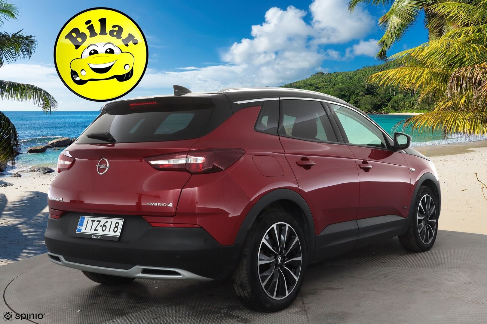 Opel Grandland X 2021 PHEV Executive 300 Turbo A8 AWD - | ACC | 360-Kamera | LED | Muistipenkki | Ilmastoidut Sporttinahat | Apple&Android | 1.Om Suomi-Auto | Kahdet Renkaat | Merkkihuollettu |