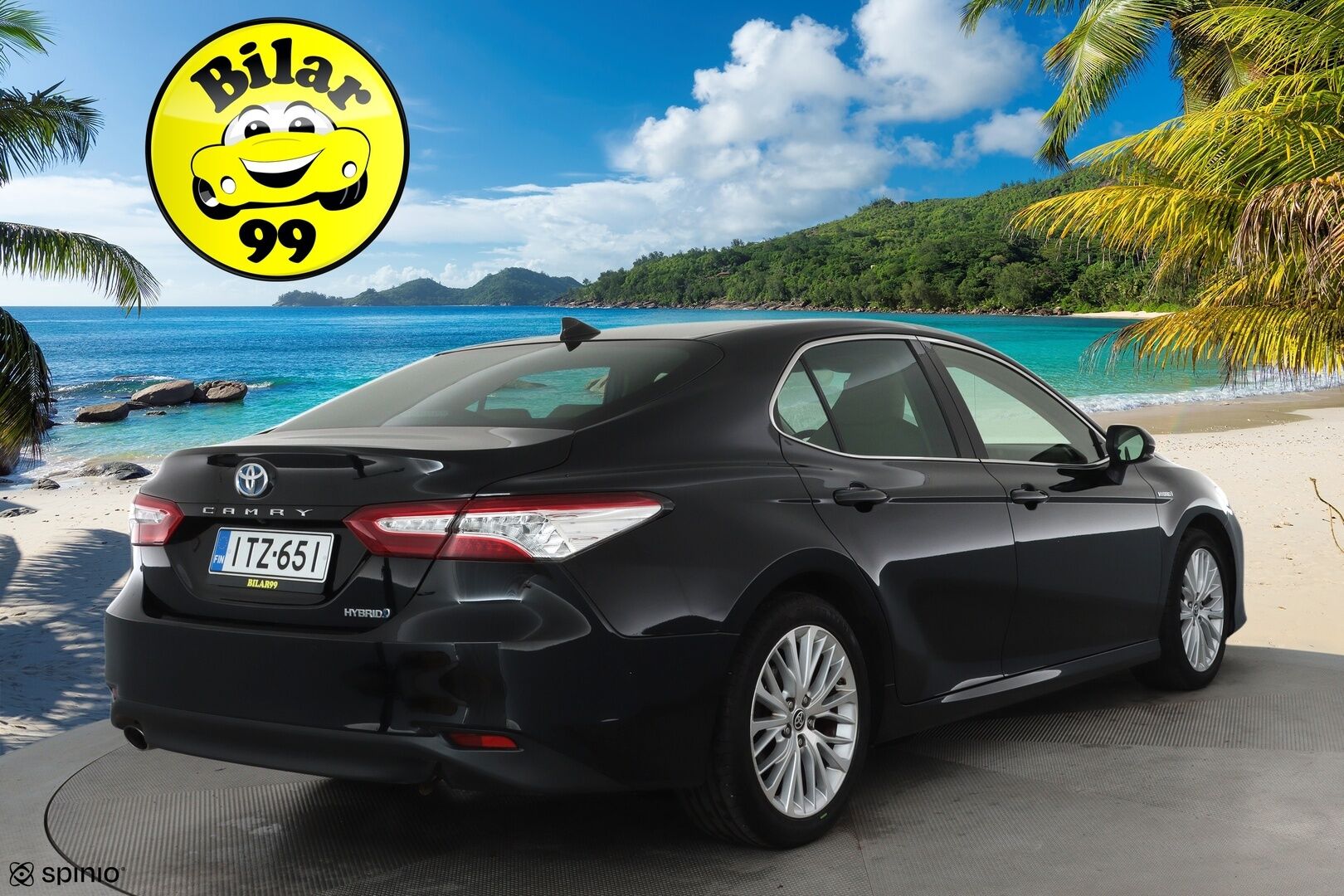 Toyota Camry 2020 2,5 Hybrid Style Business **Webasto / ACC / P.kamera / LED / Navi / Sähköpenkit / Vaaleat nahat** - *HYVÄT NOKIAN NASTAT! / 1.Om Suomi-auto / Kahdet renkaat aluvanteilla* - HULLU BLACKWEEK KORKOTARJOUS 2,49%