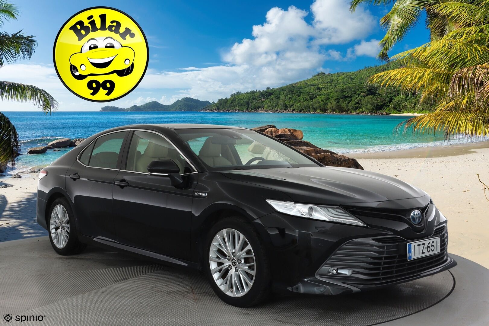 Toyota Camry 2020 2,5 Hybrid Style Business **Webasto / ACC / P.kamera / LED / Navi / Sähköpenkit / Vaaleat nahat** - *HYVÄT NOKIAN NASTAT! / 1.Om Suomi-auto / Kahdet renkaat aluvanteilla* - HULLU BLACKWEEK KORKOTARJOUS 2,49%