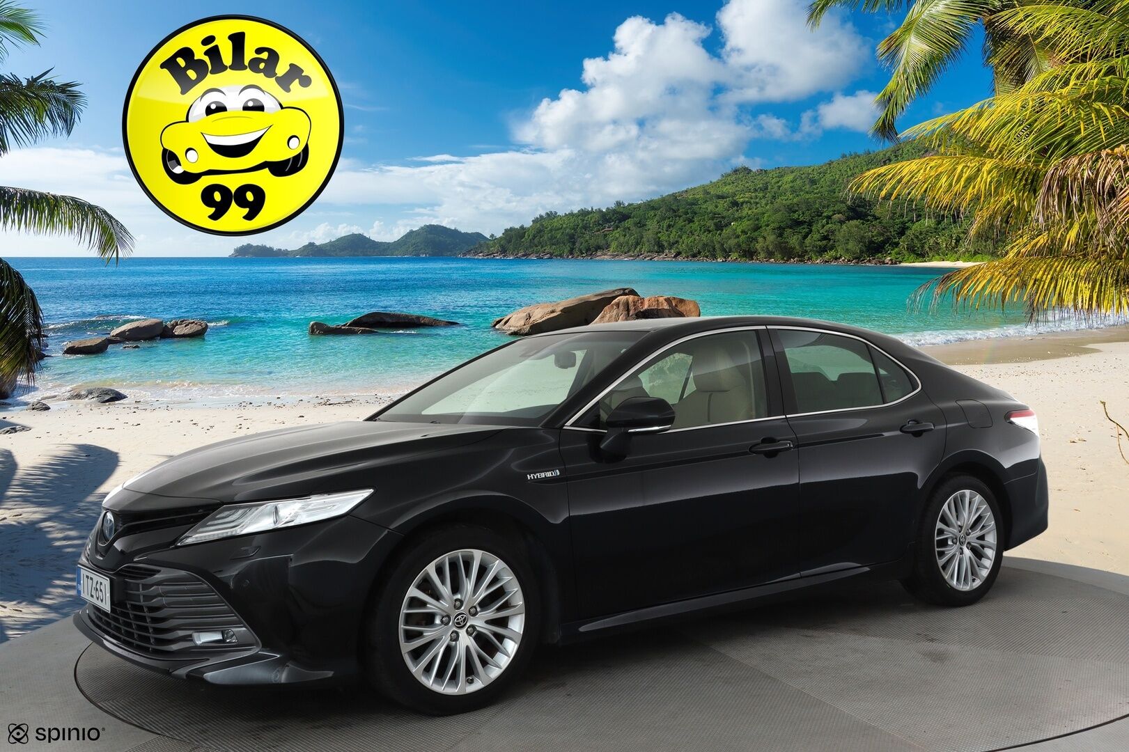 Toyota Camry 2020 2,5 Hybrid Style Business **Webasto / ACC / P.kamera / LED / Navi / Sähköpenkit / Vaaleat nahat** - 1.Om Suomi-auto / Kahdet renkaat aluvanteilla