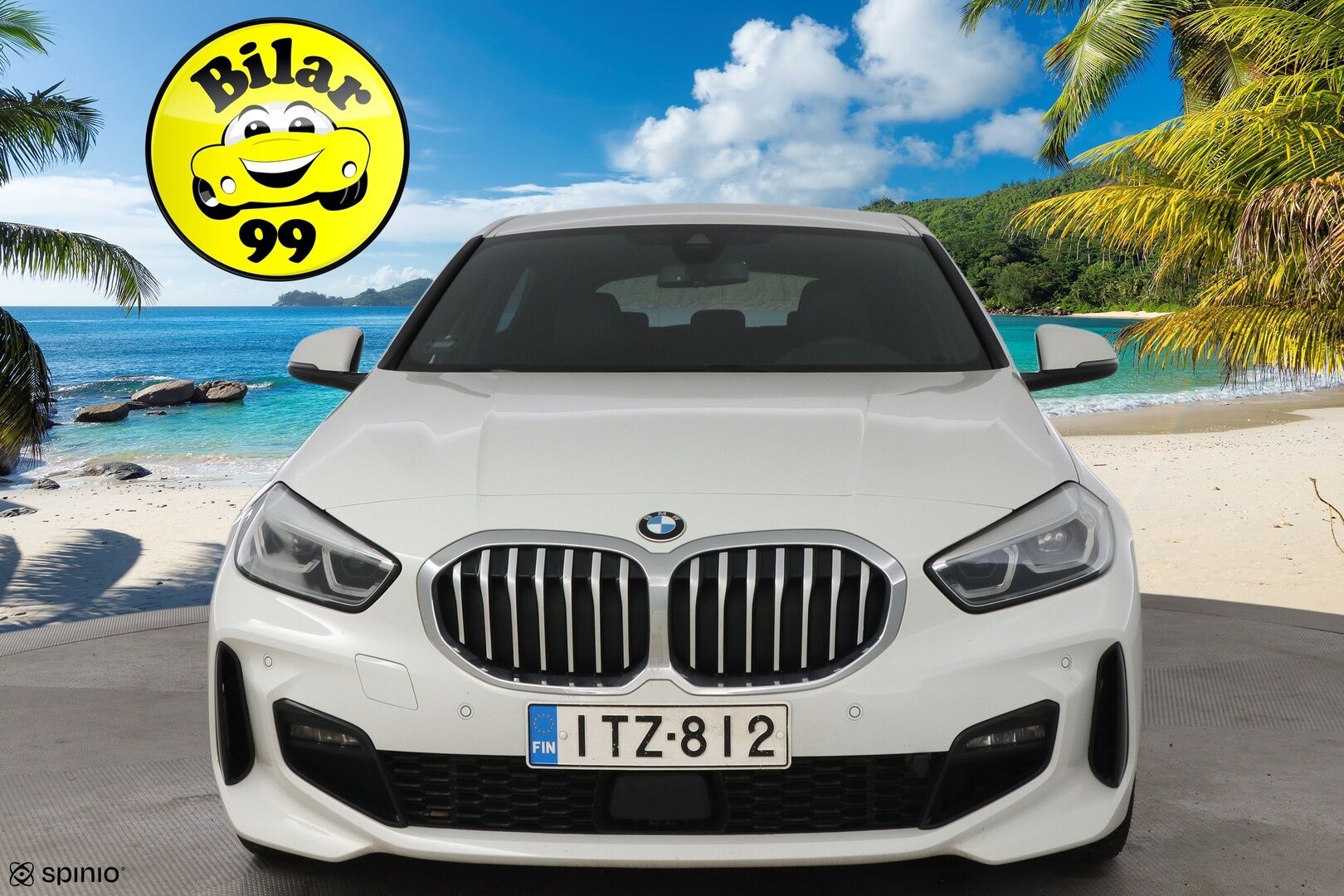 BMW 118 2021 F40 Hatchback 118i A The 1 Edition M Sport * Vetokoukku / Sporttipenkit / Digimittari / Puolinahkasisusta / BLIS / - Huippuvarusteet / Näyttävä / 2x Hyvät renkaat!