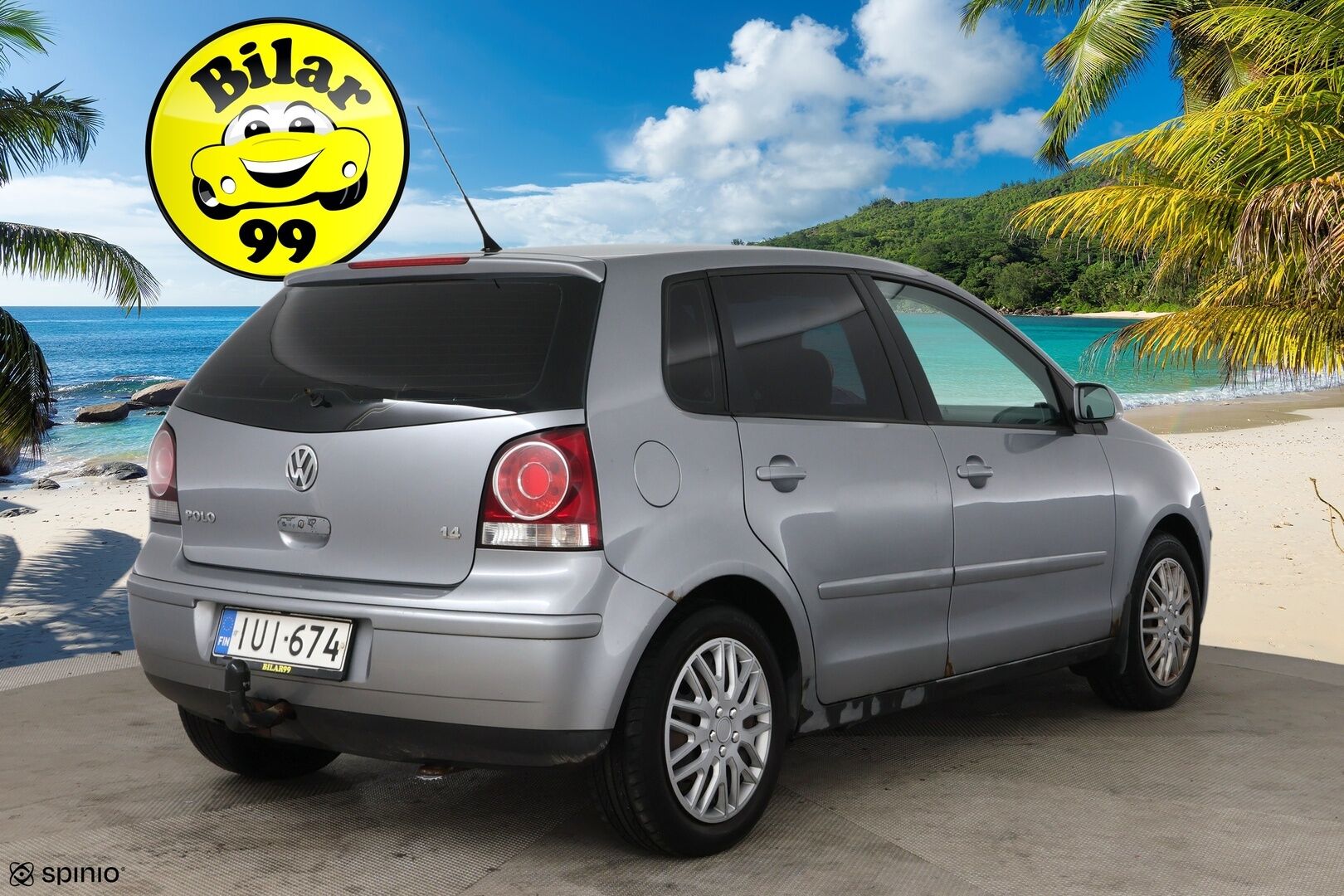 Volkswagen Polo 2006 4D POLO / Lohkolämmitin / Huoltokirja / 2x Renkaat / Suomi-auto - YritysOutlet - Myydään vain yrityksille - Seuraava katsastus 06/26!