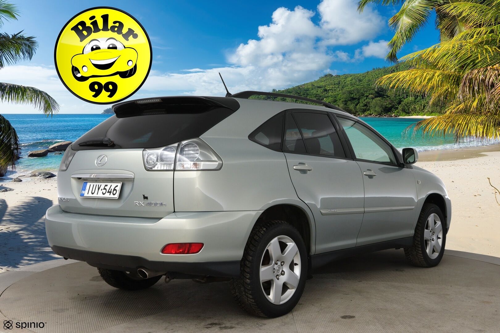 Lexus RX 2007 400h 4WD / YritysOutlet - Myydään vain yrityksille / - Siisti! / Juuri katsastettu / Hyvät varusteet / 3-om. Suomi-auto / Täydellinen huoltohistoria!