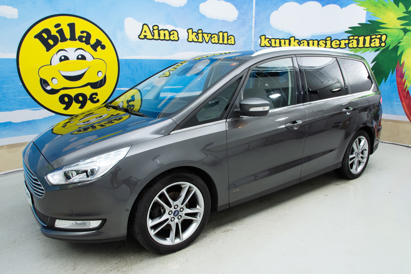 FORD GALAXY 2017 2,0 TDCi 180hv PowerShift A6 AWD Titanium 5D - | Nahat | P.Kamera | ACC | 7-Paikkainen | Lasikatto |
