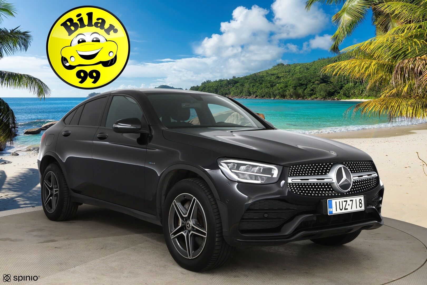 Mercedes-Benz GLC 2020 300 e 4MATIC A Business Coupé EQ Power AMG/ AMG Sisä- ja ulkopaketti / Koukku / LED / P-kamera - 3,99 % KORKOTARJOUS TÄHÄN AUTOON 31.8. ASTI! - Näyttävä Suomi-auto kattavilla varusteilla! 