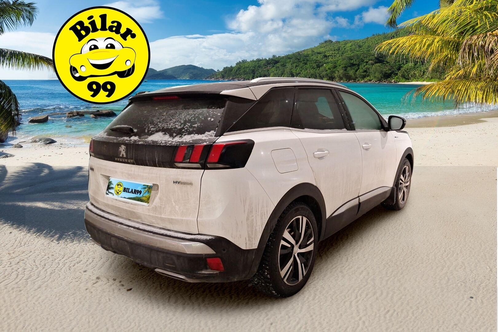 Peugeot 3008 2021 GT 4x4 Hybrid4 300 EAT8-automaatti *ACC / 360° / Full-LED / BLIS / Koukku / S-Luukku* - Siistikuntoinen ja hyvin huollettu Suomiauto kaksilla renkailla!