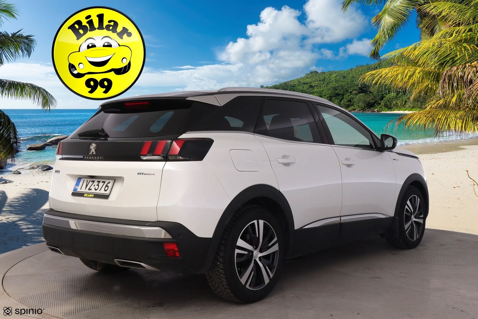 Peugeot 3008 2021 GT 4x4 Hybrid4 300 EAT8-automaatti *SoH 91.4% / ACC / 360° / Full-LED / BLIS / Koukku / S-Luukku* - Siistikuntoinen ja hyvin huollettu Suomiauto kaksilla renkailla! - HULLUT AVAJAISHULINAT KORKOTARJOUS 3,29 %