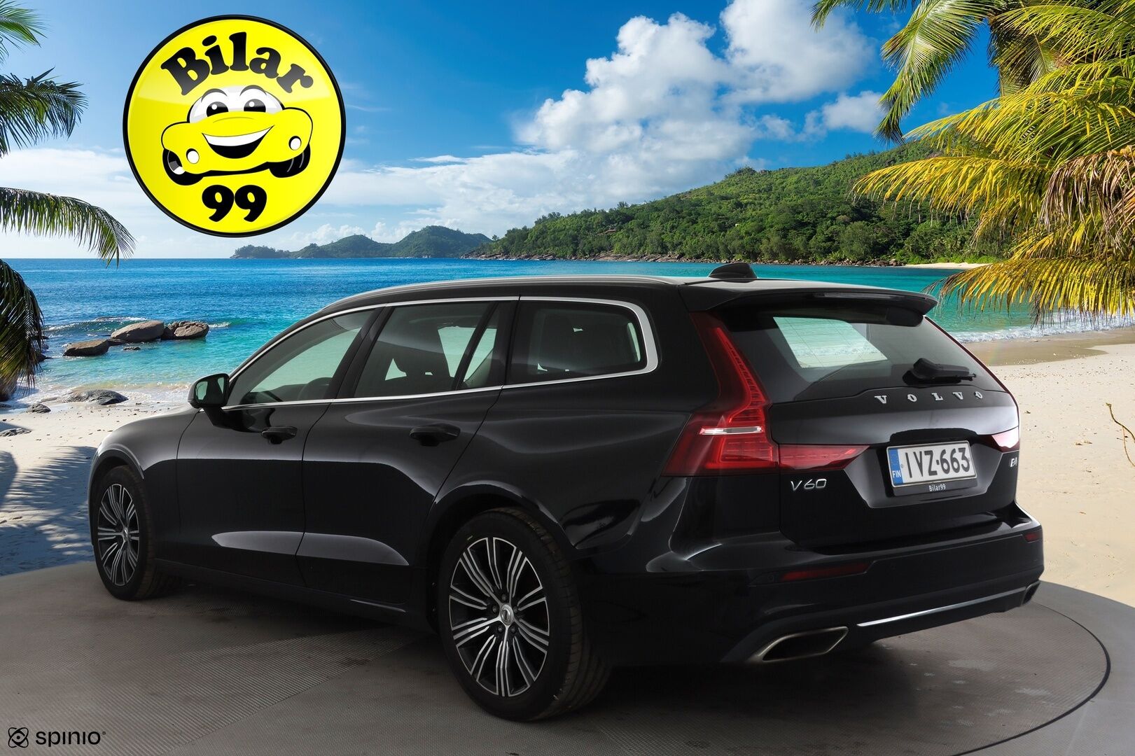 Volvo V60 2021 B4 MHEV Business Inscription aut * ACC / 360° / LED / Navi / Muistipenkki / H&K / Webasto / Nahat / KeylessGo / BLIS * - 1.Om Suomi-auto / Kahdet renkaat aluvanteilla - HULLU BLACKWEEK KORKOTARJOUS 2,49%