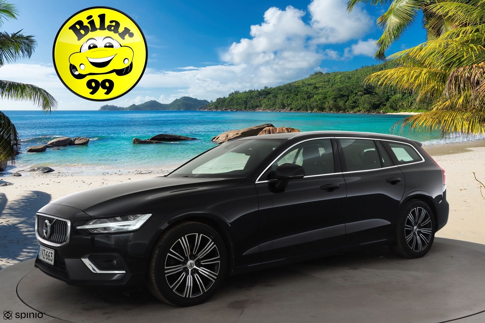 Volvo V60 2021 B4 MHEV Business Inscription aut * ACC / 360° / LED / Navi / Muistipenkki / H&K / Webasto / Nahat / KeylessGo / BLIS * - 1.Om Suomi-auto / Kahdet renkaat aluvanteilla - HULLU BLACKWEEK KORKOTARJOUS 2,49%