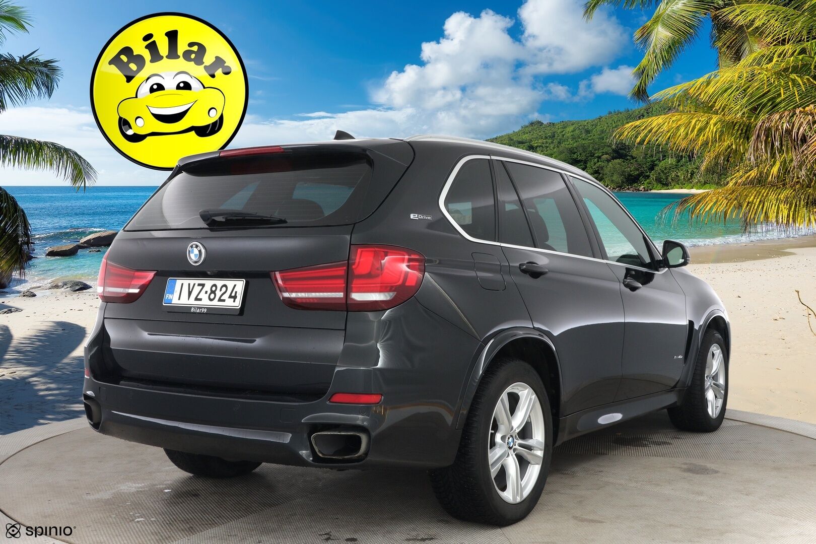 BMW X5 2017 F15 xDrive40e iPerformance M-Sport - ACC | HUD | Panorama | Comfort access | H&K | P.kamera | BLIS | Koukku | Adapt. LED | Muistipenkit | Proff. Navi | 2x Renkaat alumiinivantein